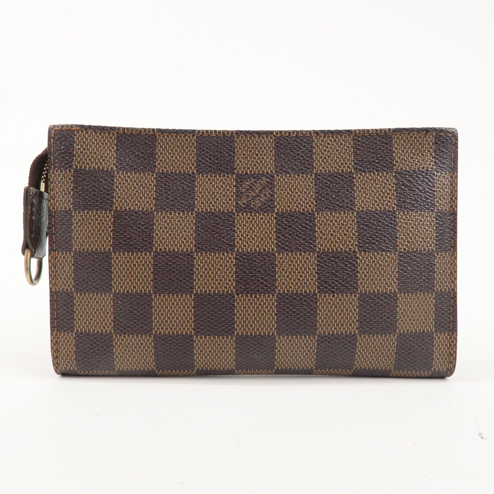 Louis Vuitton Damier Ebene Attached Pouch for Male Bag Brown