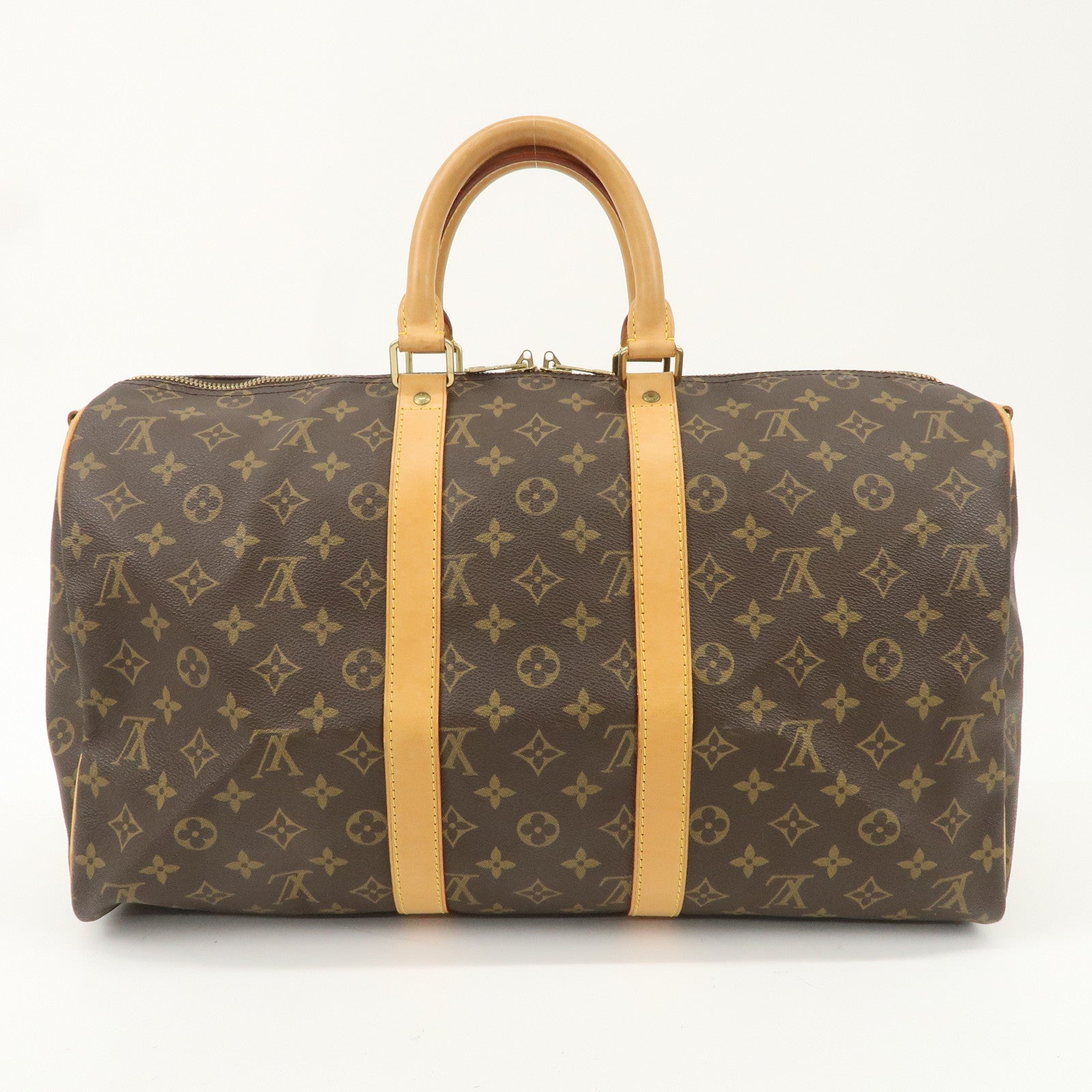 Louis Vuitton Monogram Keep All 45 Boston Bag M41418