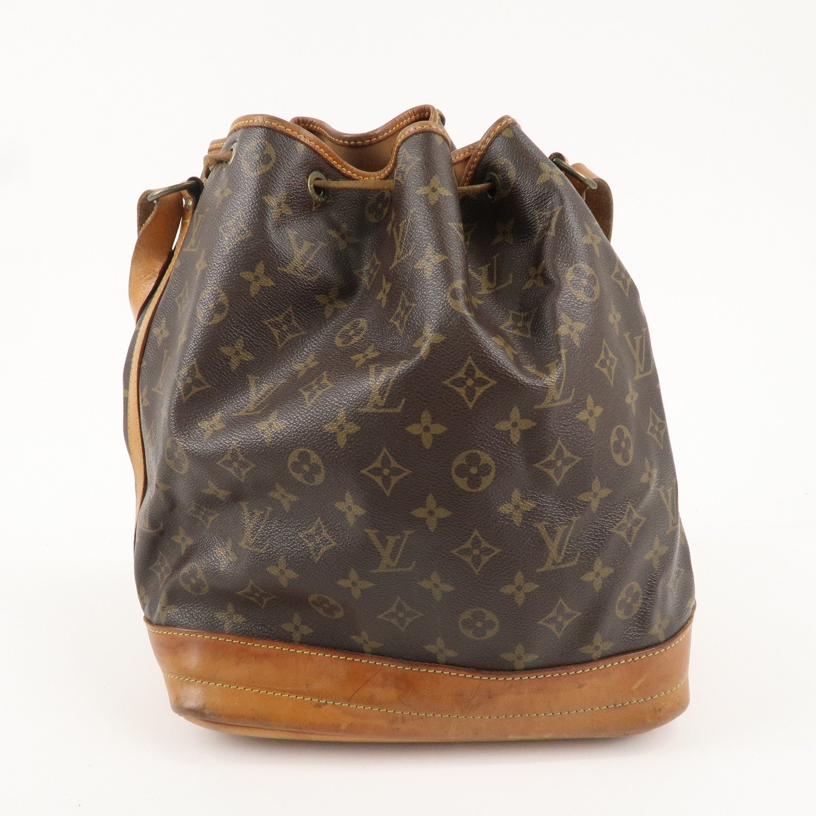 Louis Vuitton Monogram Noe Shoulder Bag Hand Bag Brown M42224