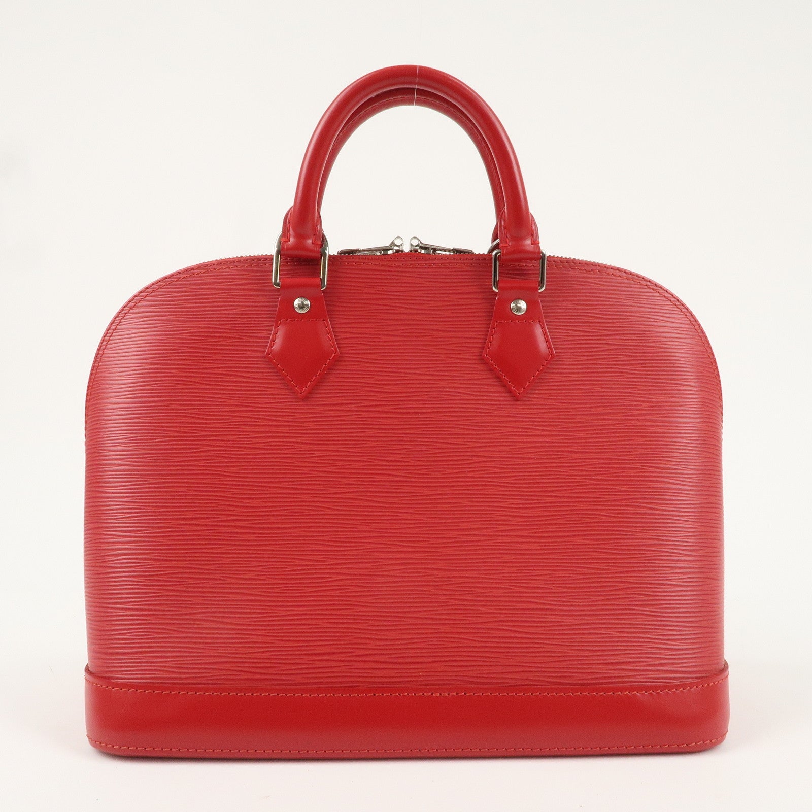 Louis Vuitton Epi Alma PM  Hand Bag Carmine M4058E