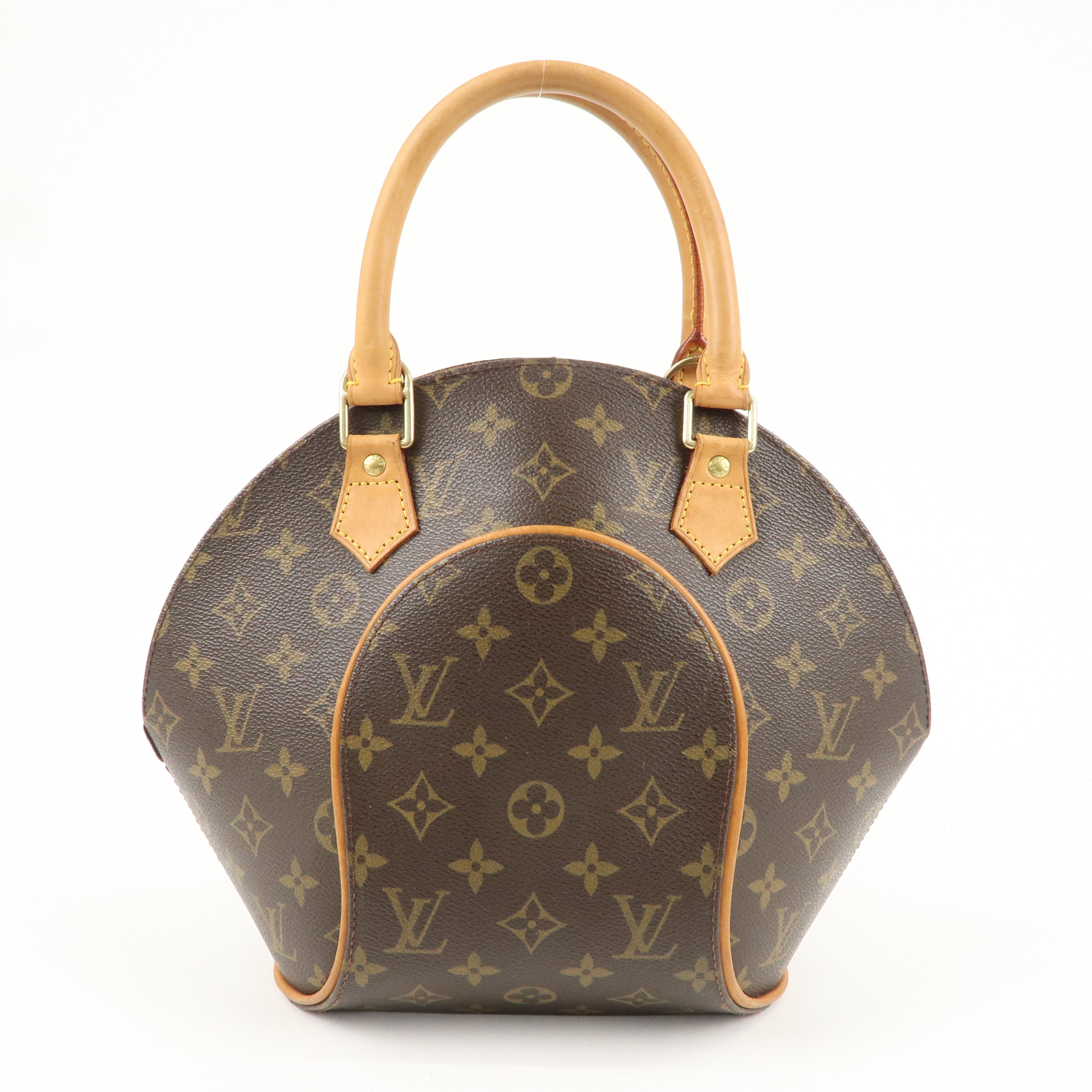 Louis Vuitton Monogram Ellipse MM Hand Bag Brown M51126