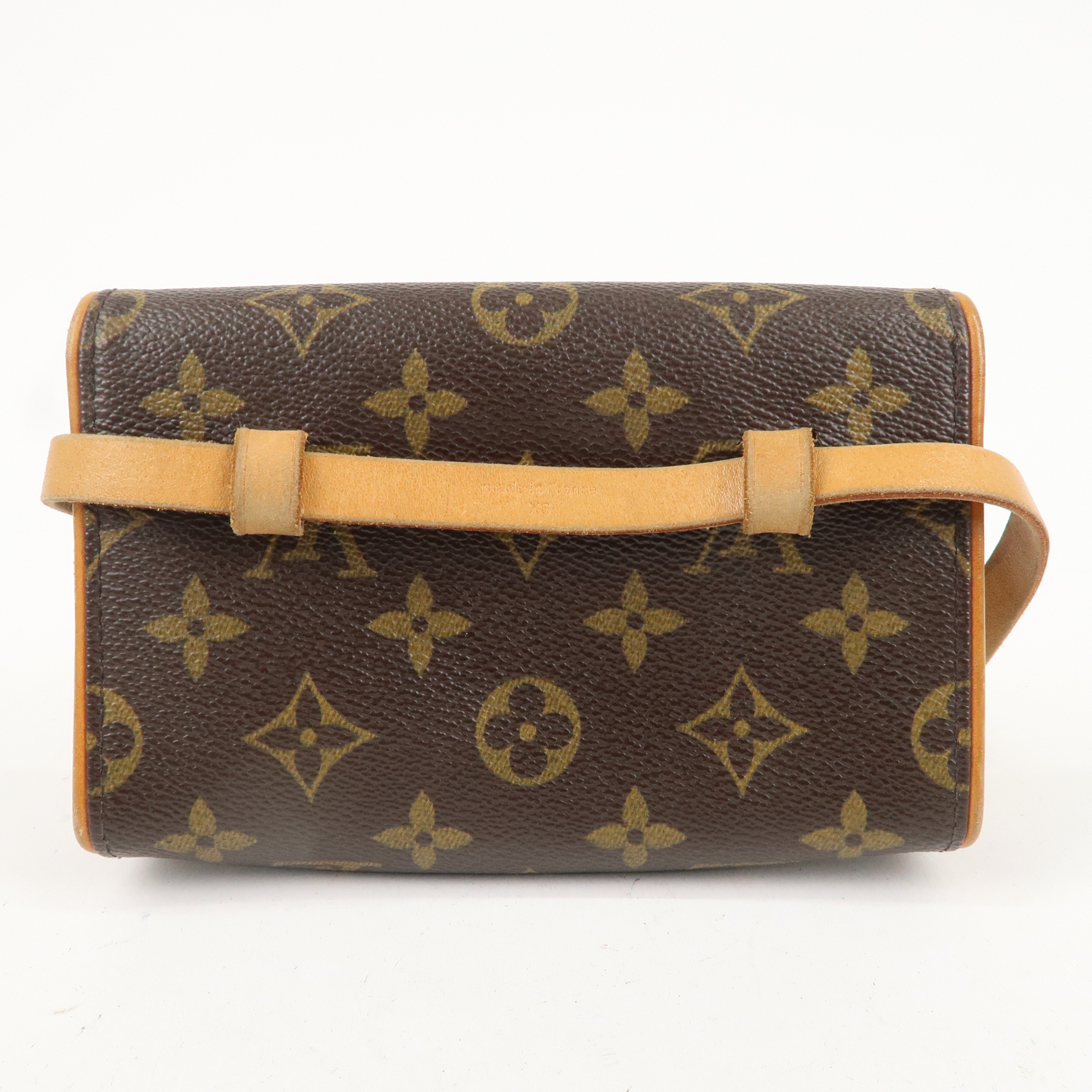 Louis Vuitton Monogram Pochette Florentine WaistBag Belt XS M51855