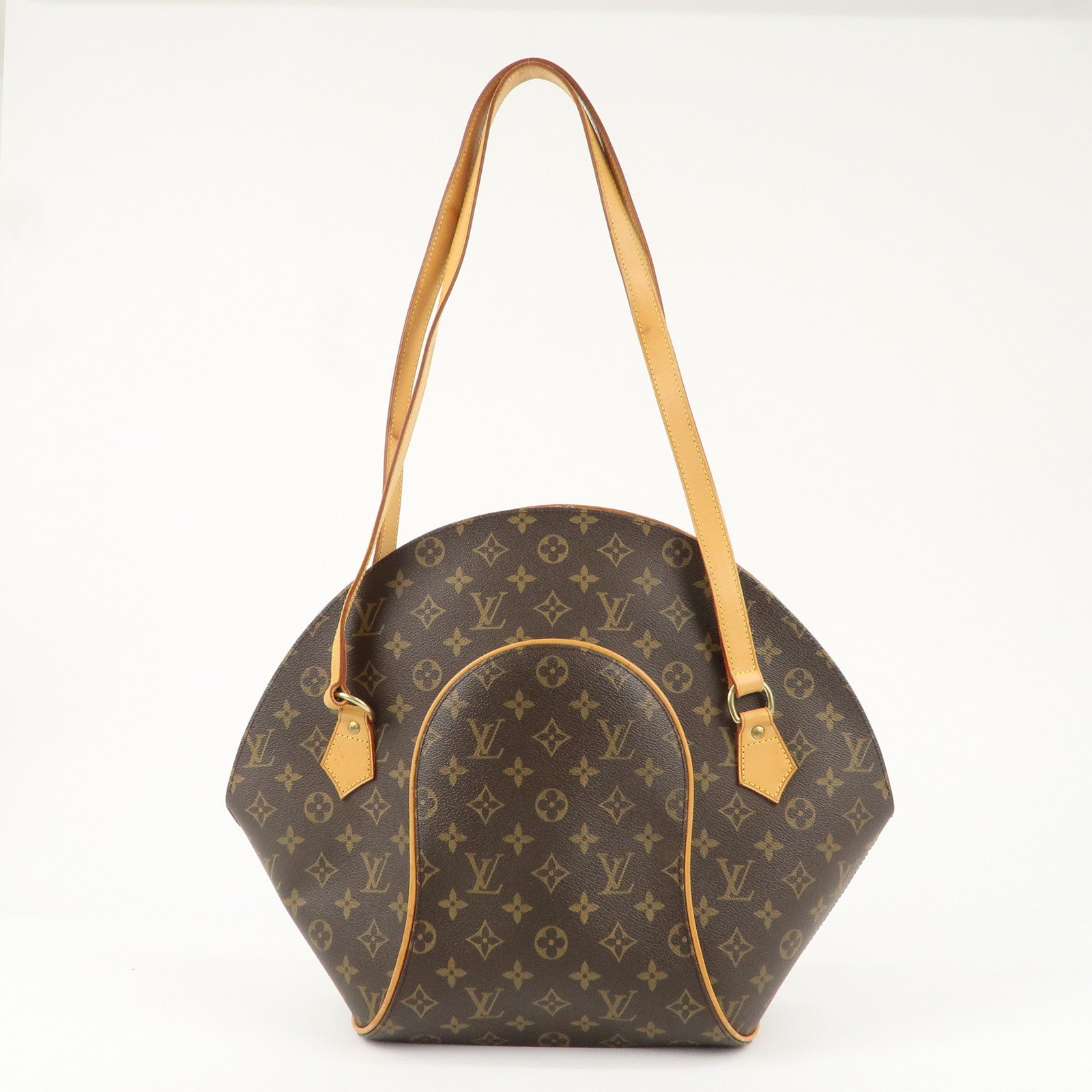 Louis Vuitton Monogram Ellipse Shopping Shoulder Bag Brown M51128