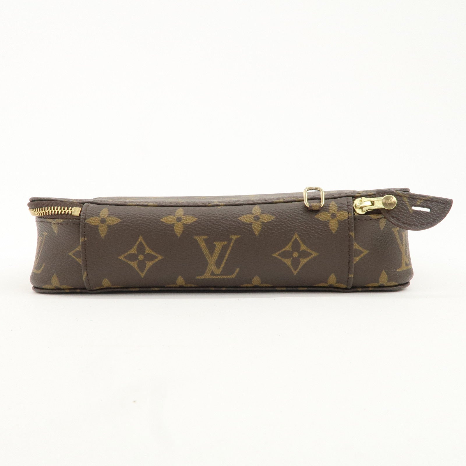 Louis Vuitton Monogram Posh Monte Carlo Pouch Brown M47352 Used