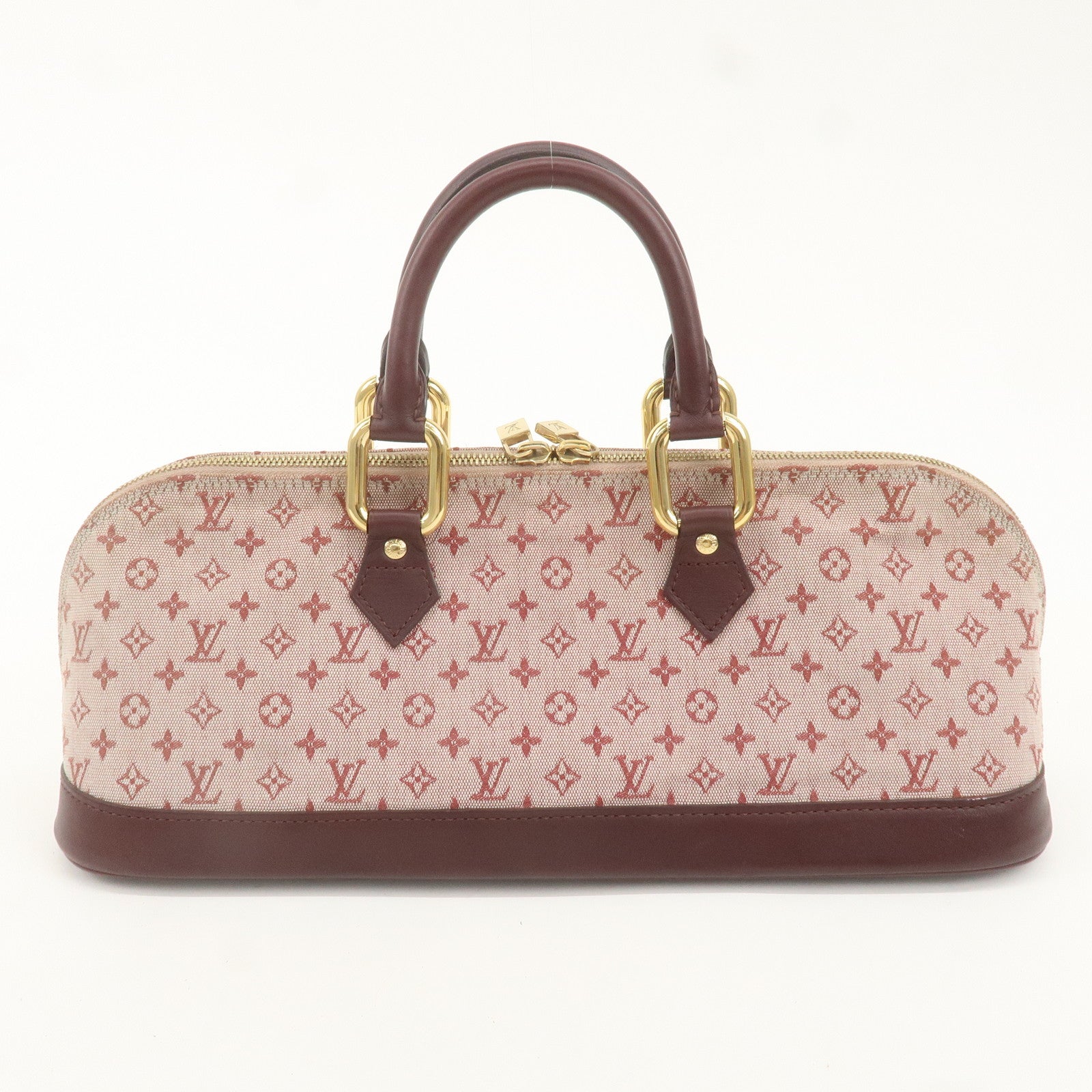 Louis Vuitton Monogram Mini Almaron Hand Bag Cerise M92207