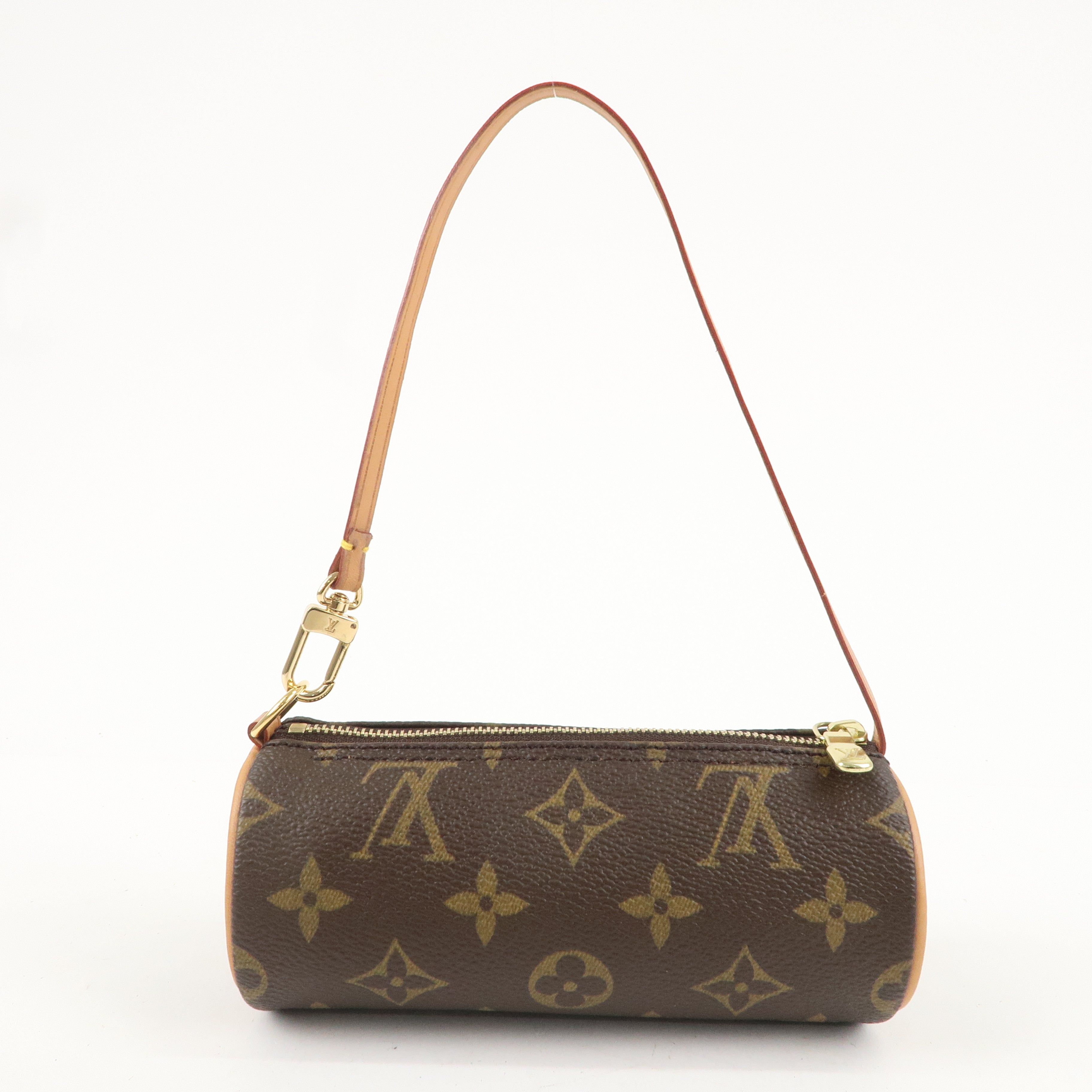 Louis Vuitton Monogram Mini Pouch for Papillon Hand Bag Brown