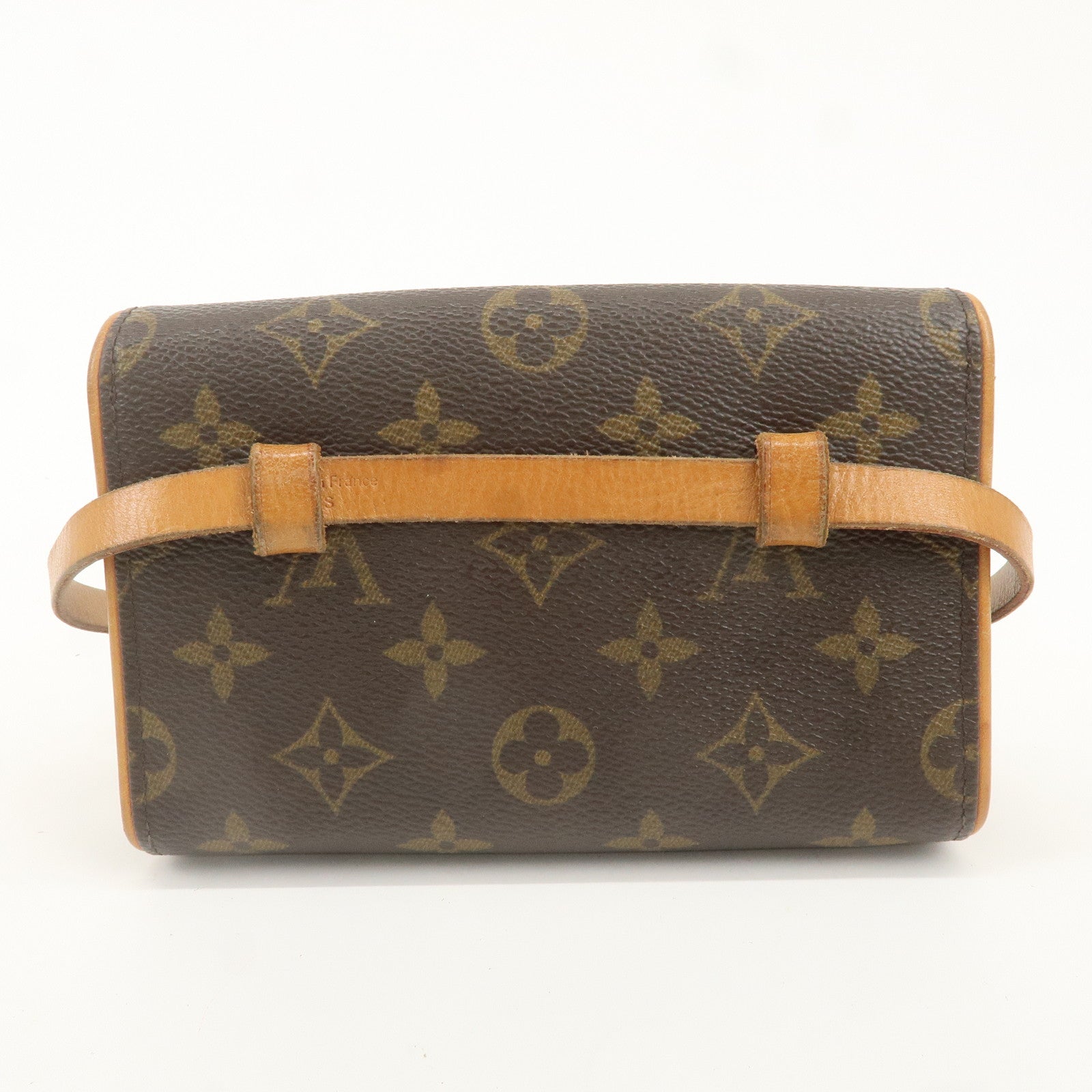 Louis Vuitton Monogram Pochette Florentine Waist Bag BeltXS M51855