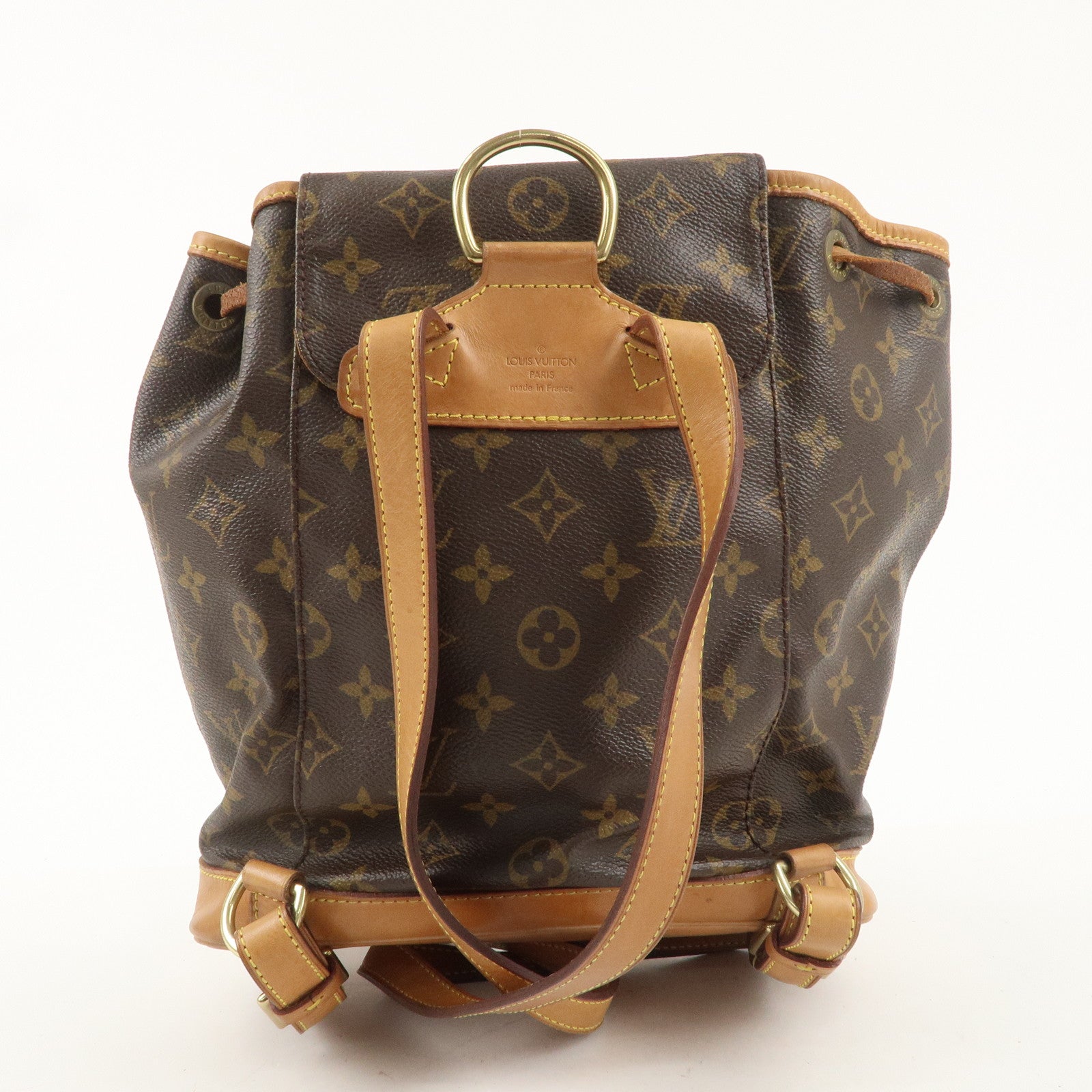 Louis Vuitton Monogram Montsouris MM Back Pack Backpack  M51136