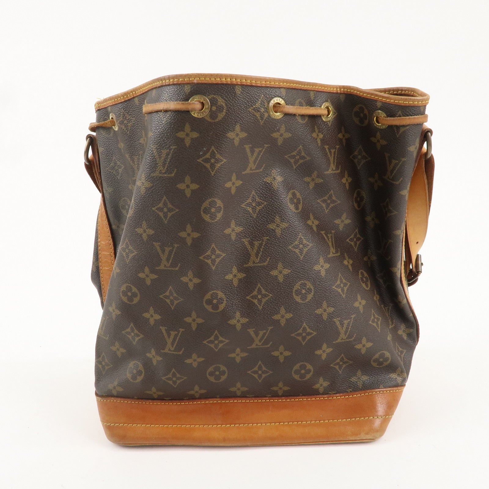 Louis Vuitton Monogram Noe Shoulder Bag Hand Bag Brown M42224