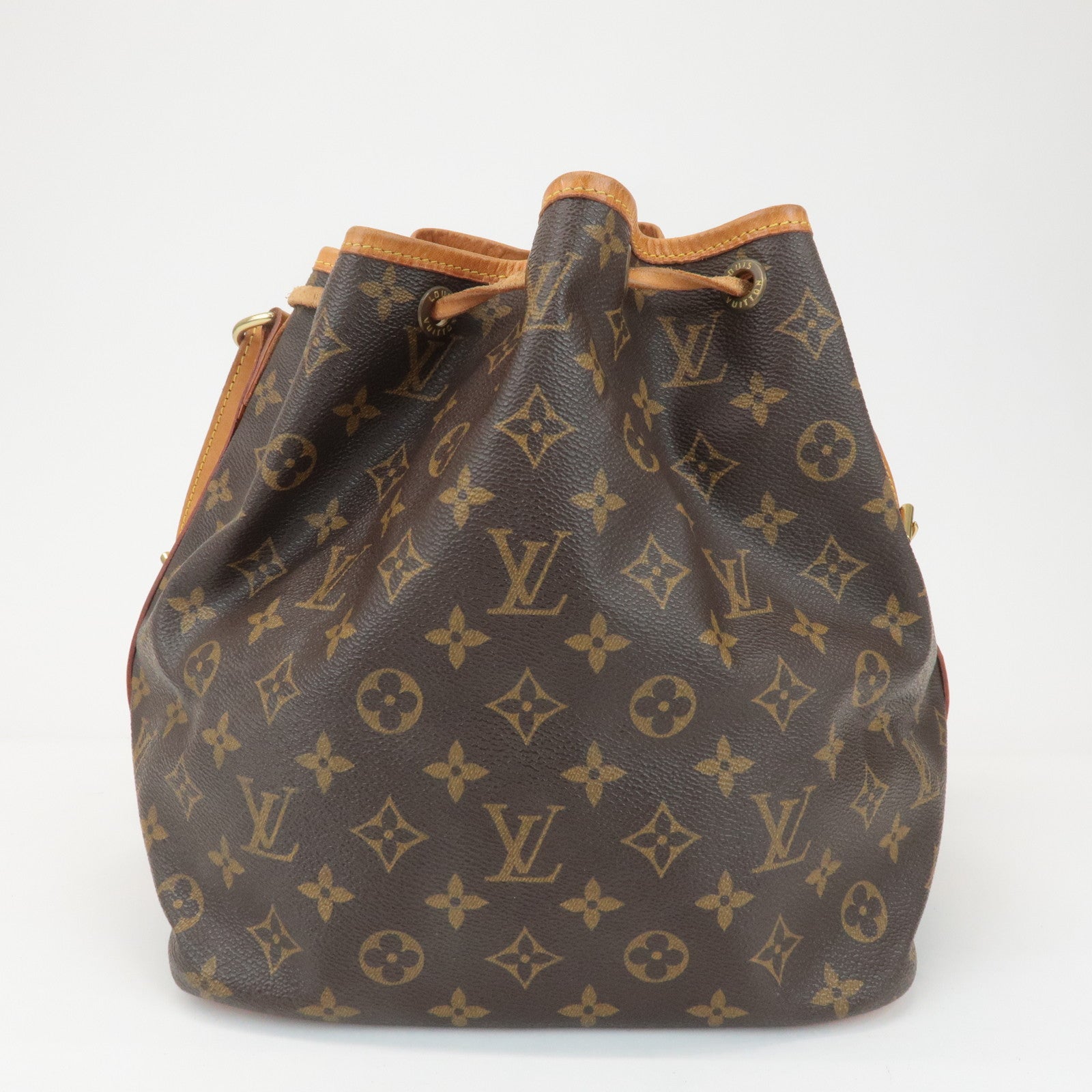 Louis Vuitton Monogram Petit Noe Shoulder Bag Brown M42226 Used