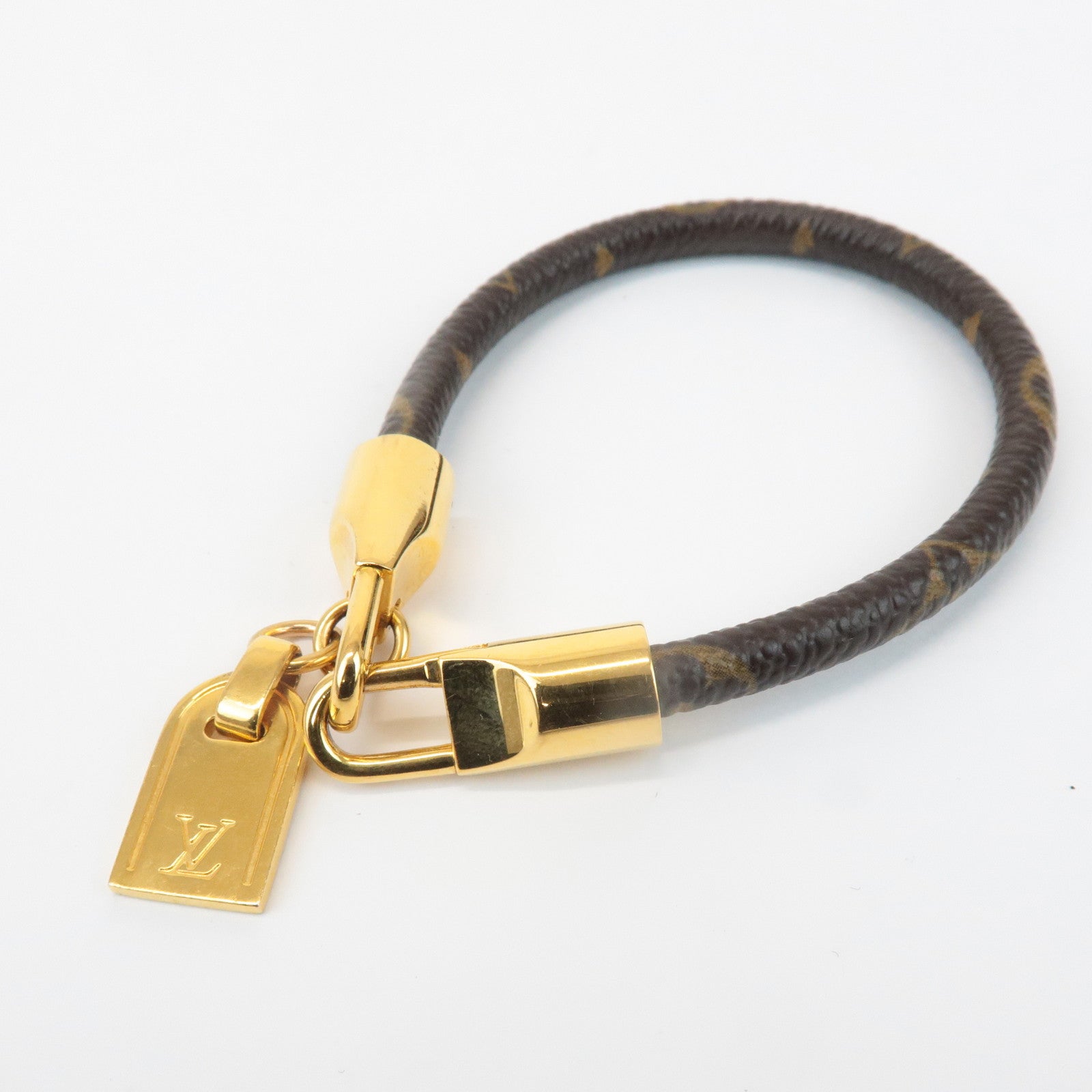 Louis Vuitton Monogram Bracelet Lock It Monogram M6605F Used