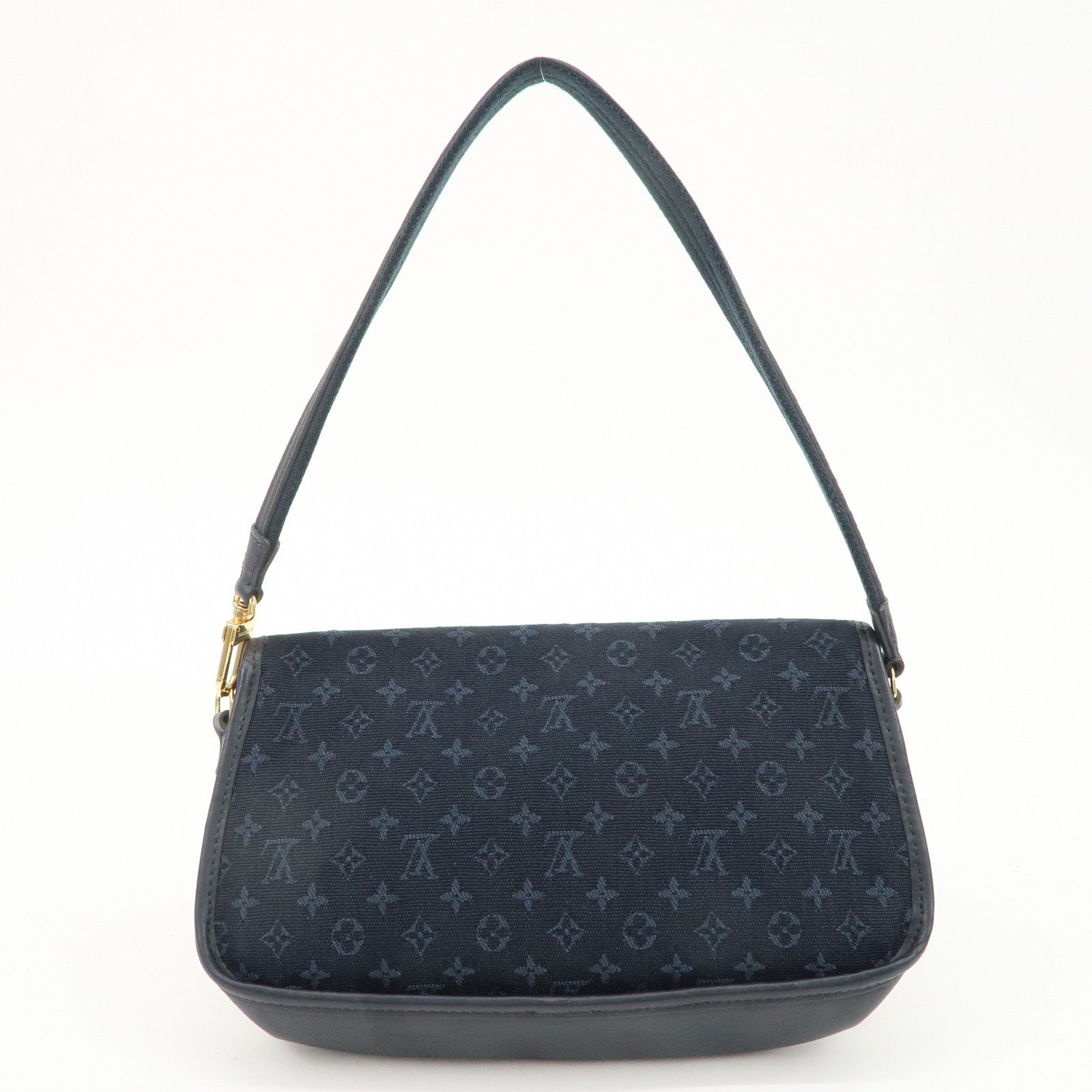 Louis Vuitton Monogram Mini Marjorie Shoulder Bag Blue M92692 Used