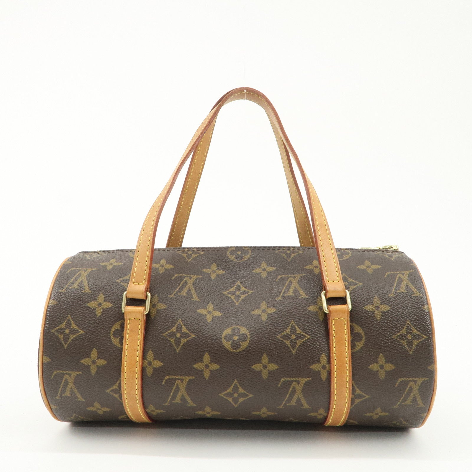 Louis Vuitton Monogram Papillon 26 Hand Bag Brown M51386 Used