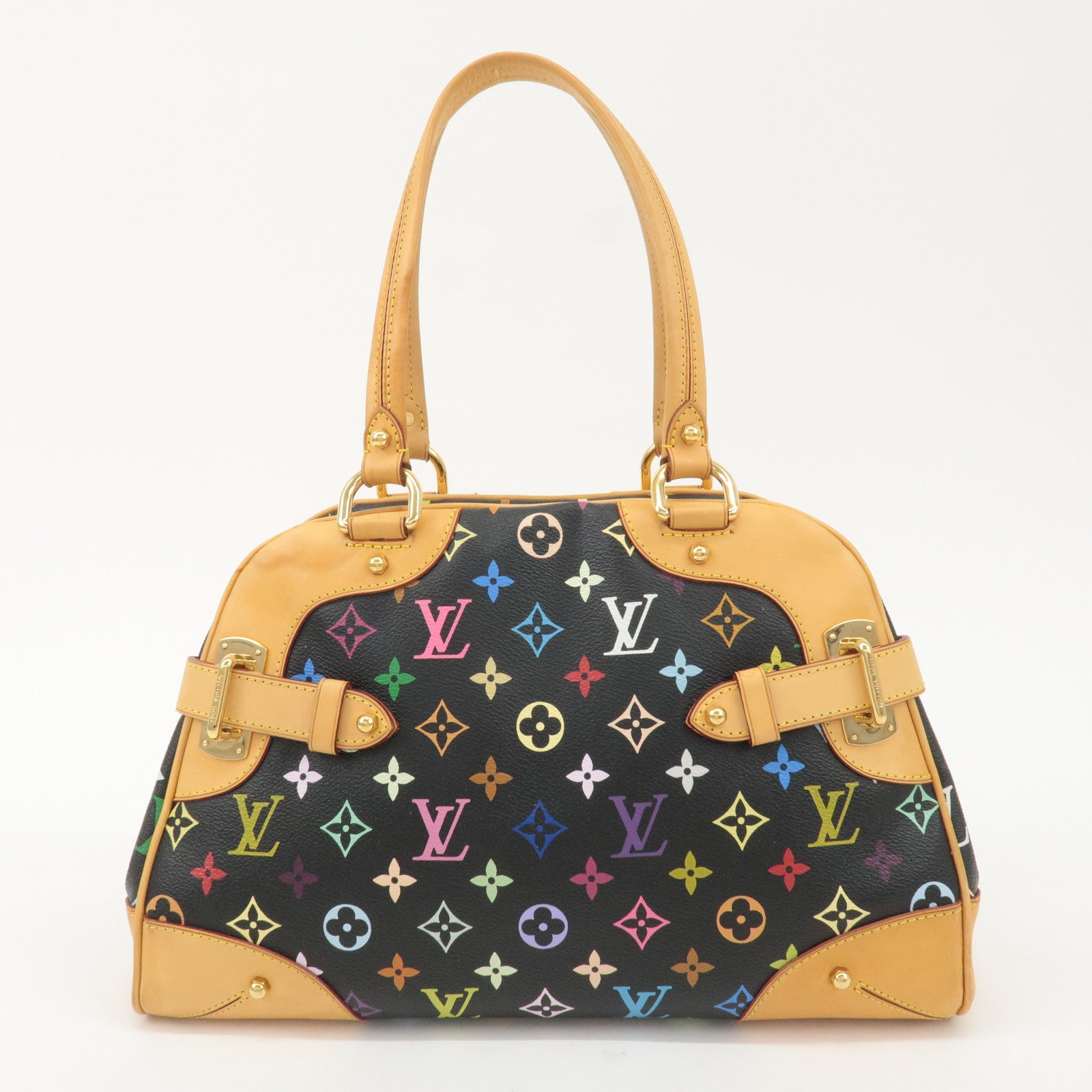 Louis Vuitton Monogram Multi Color Claudia Hand Bag M40194