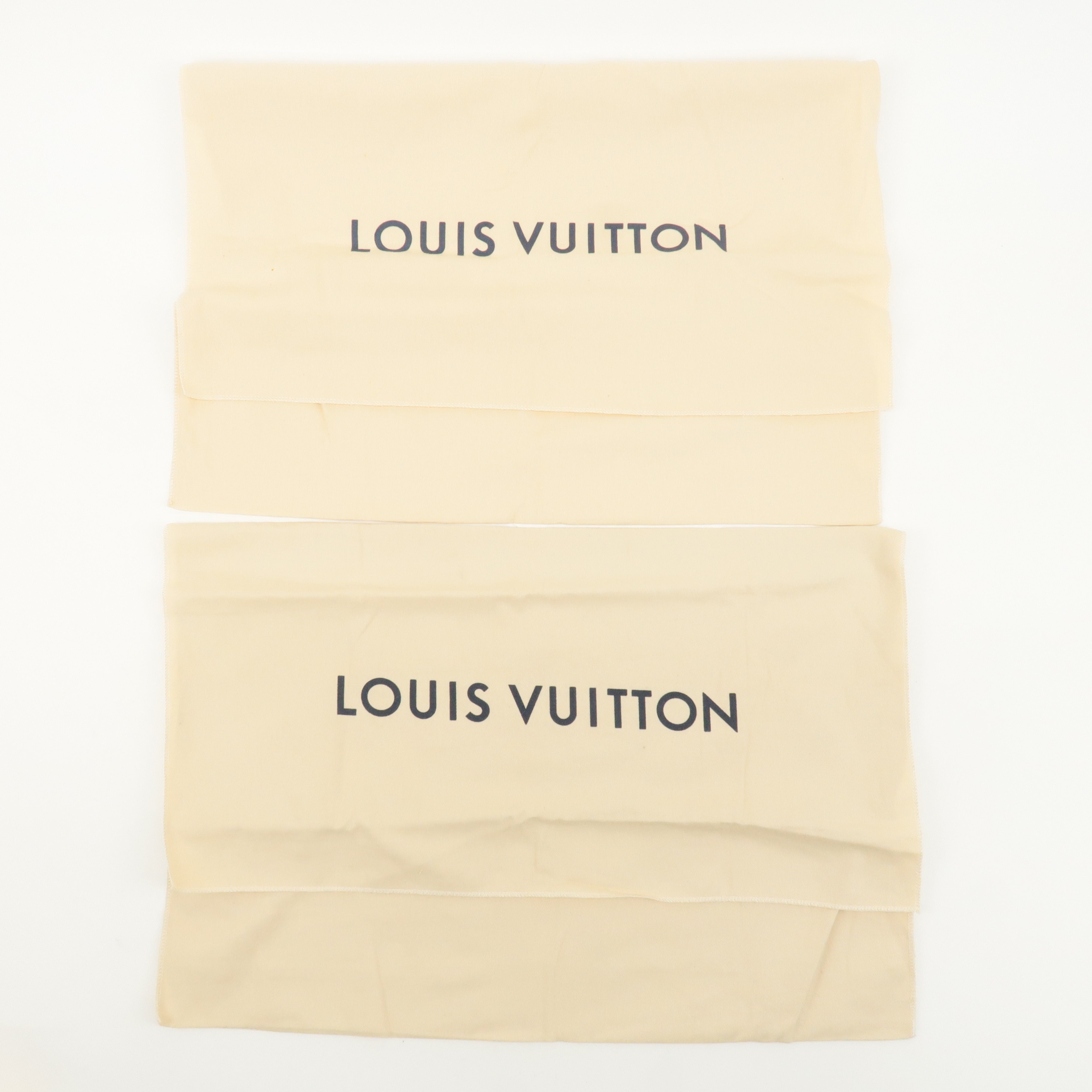 Louis Vuitton Set of 10 Storage Bag Dust Bag New Model Beige