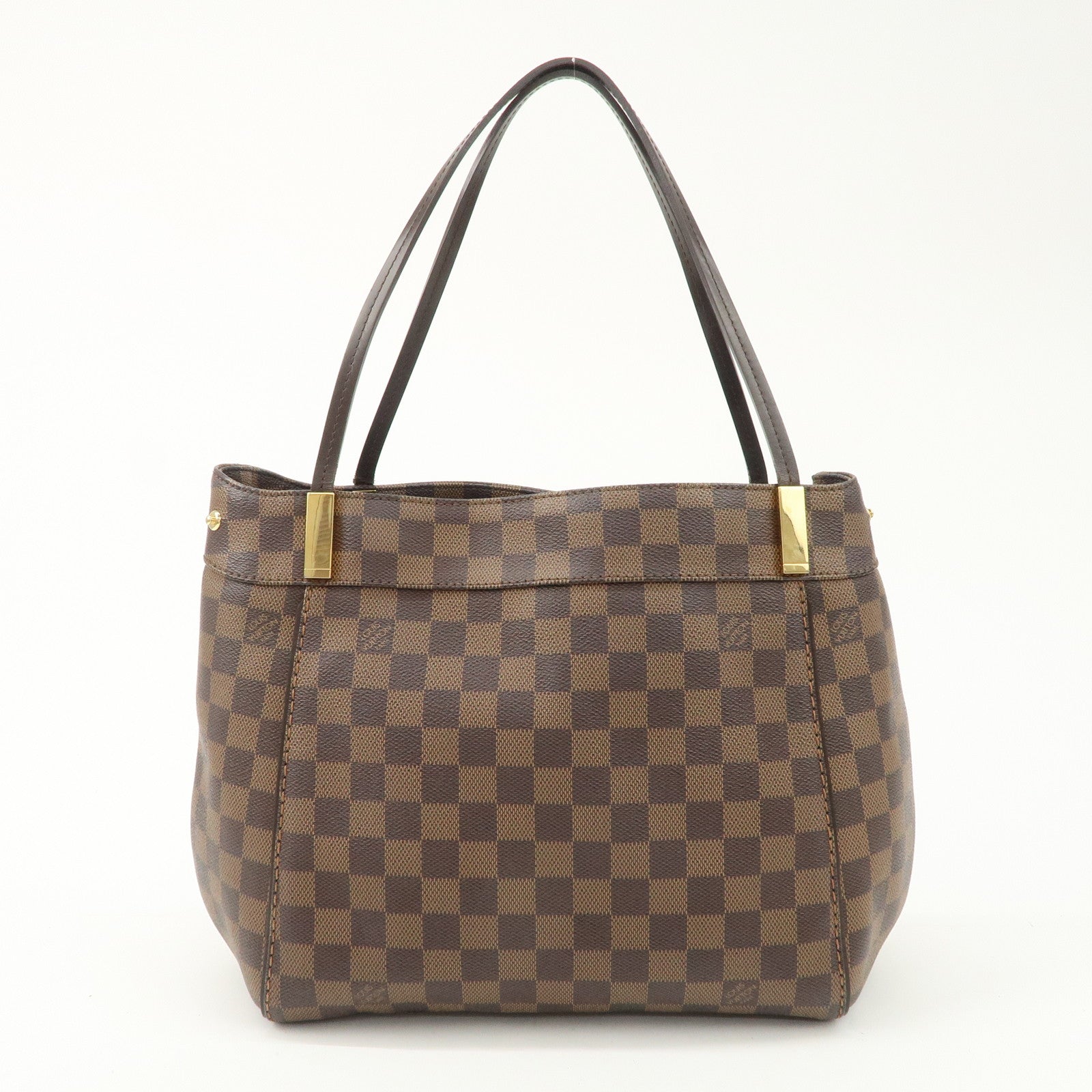 Louis Vuitton Damier Marylebone PM Shoulder Bag Ebene N41215 Used