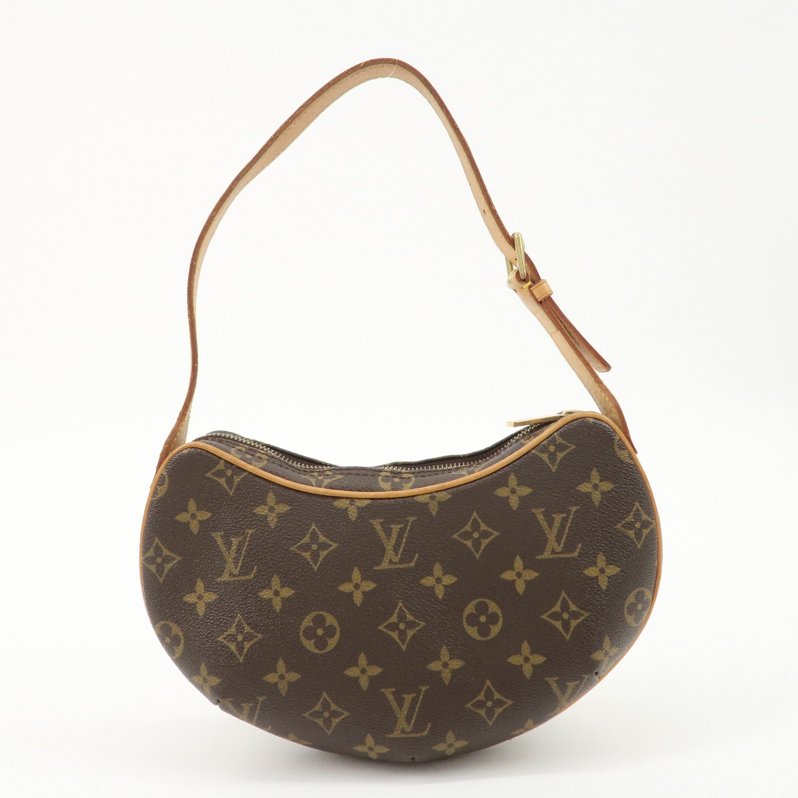 Louis Vuitton Monogram Pochette Croissant Shoulder Bag M51510 Used