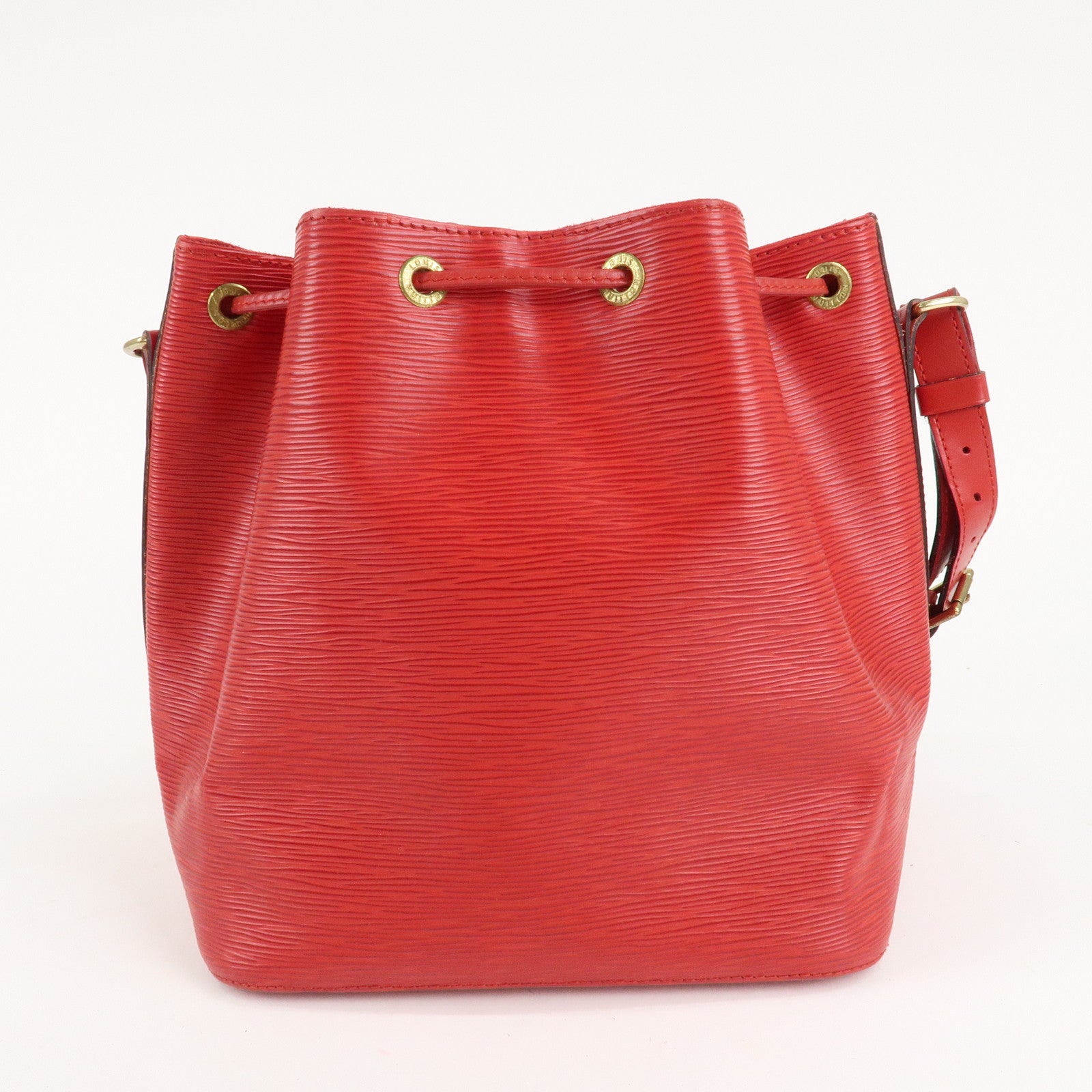 Louis Vuitton Epi Petit Noe Shoulder Bag Castilian Red M44107