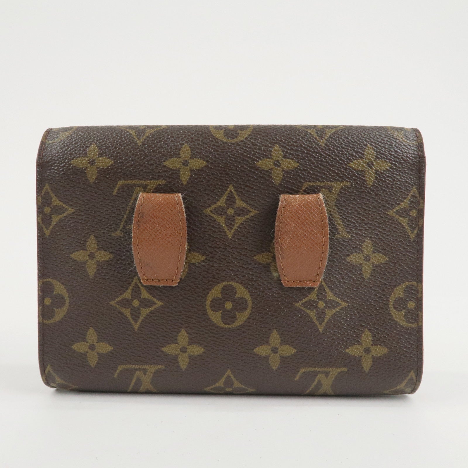 Louis Vuitton Monogram Arche Waist Pouch Brown M51975 Used