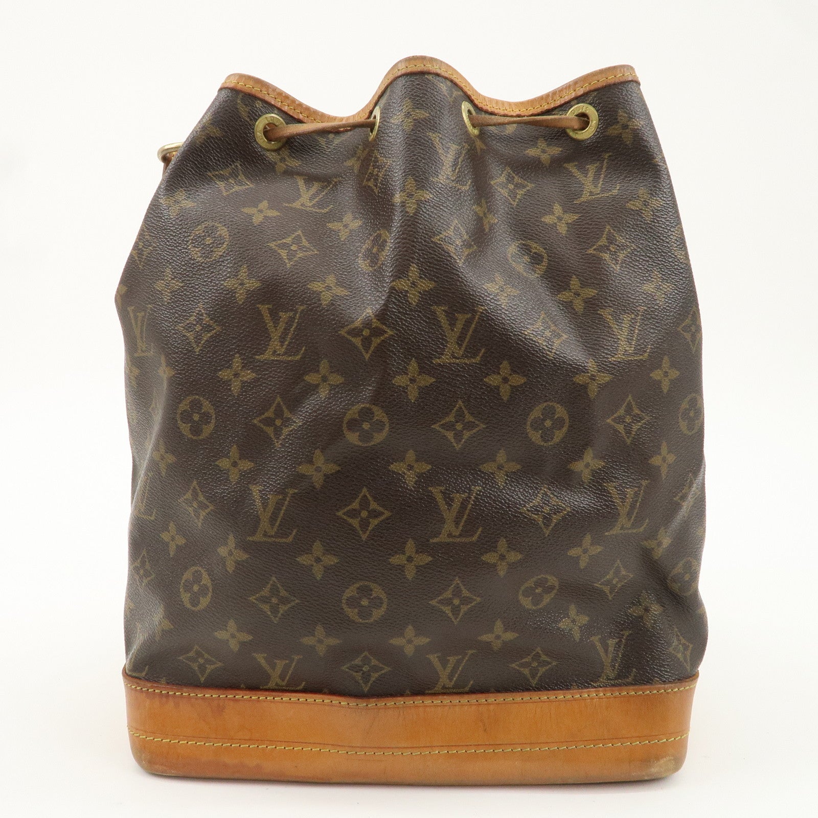 Louis Vuitton Monogram Noe Shoulder Bag Brown M42224