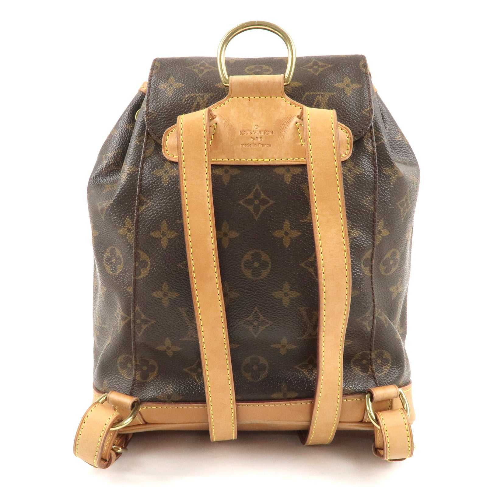 Louis Vuitton Monogram Montsouris MM Back Pack Bag M51136