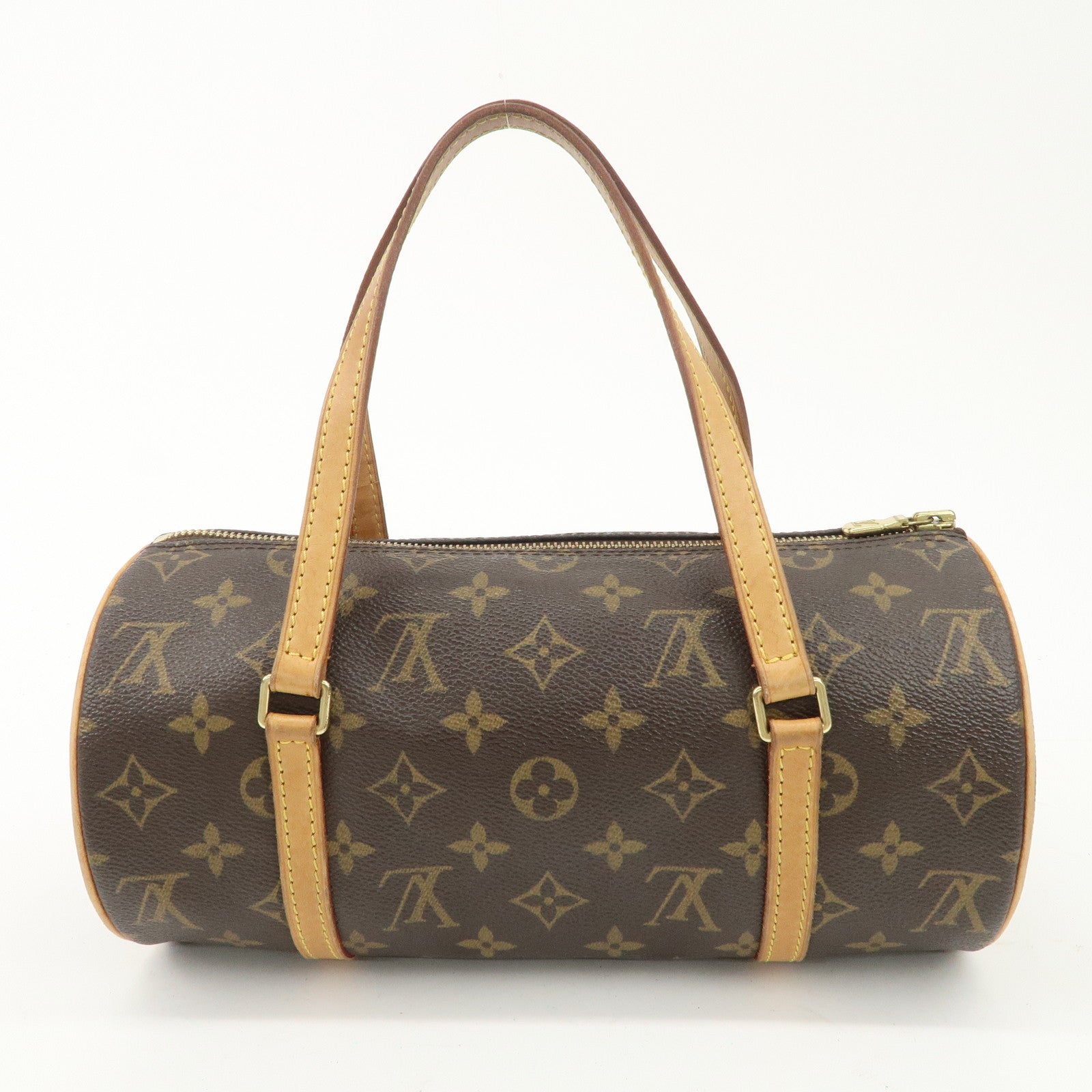 Louis Vuitton Monogram Papillon 26 Hand Bag New Style M51386 Used