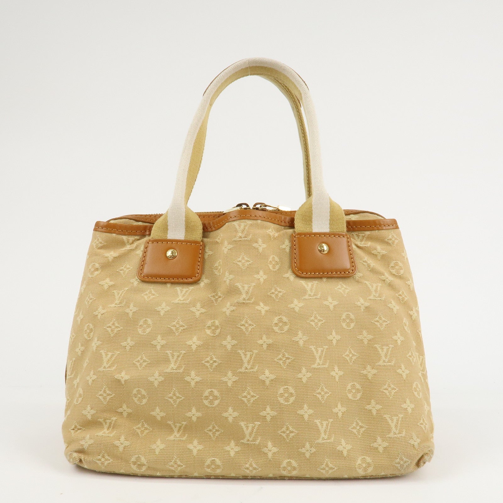 Louis Vuitton Monogram Mini Sac Mary Kate Hand Bag Beige M92508