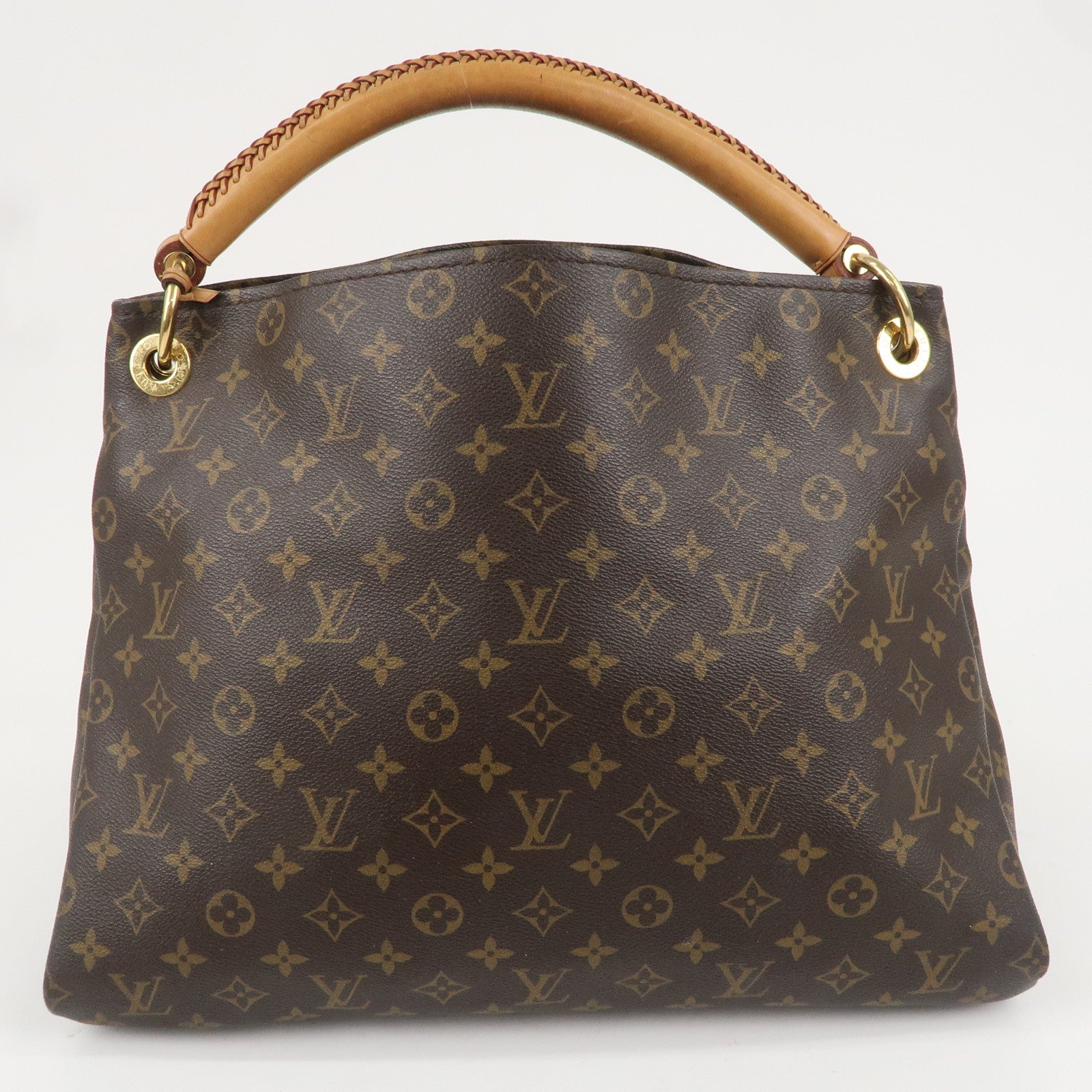 Louis Vuitton Monogram Artsy MM Shoulder Bag Brown M40249