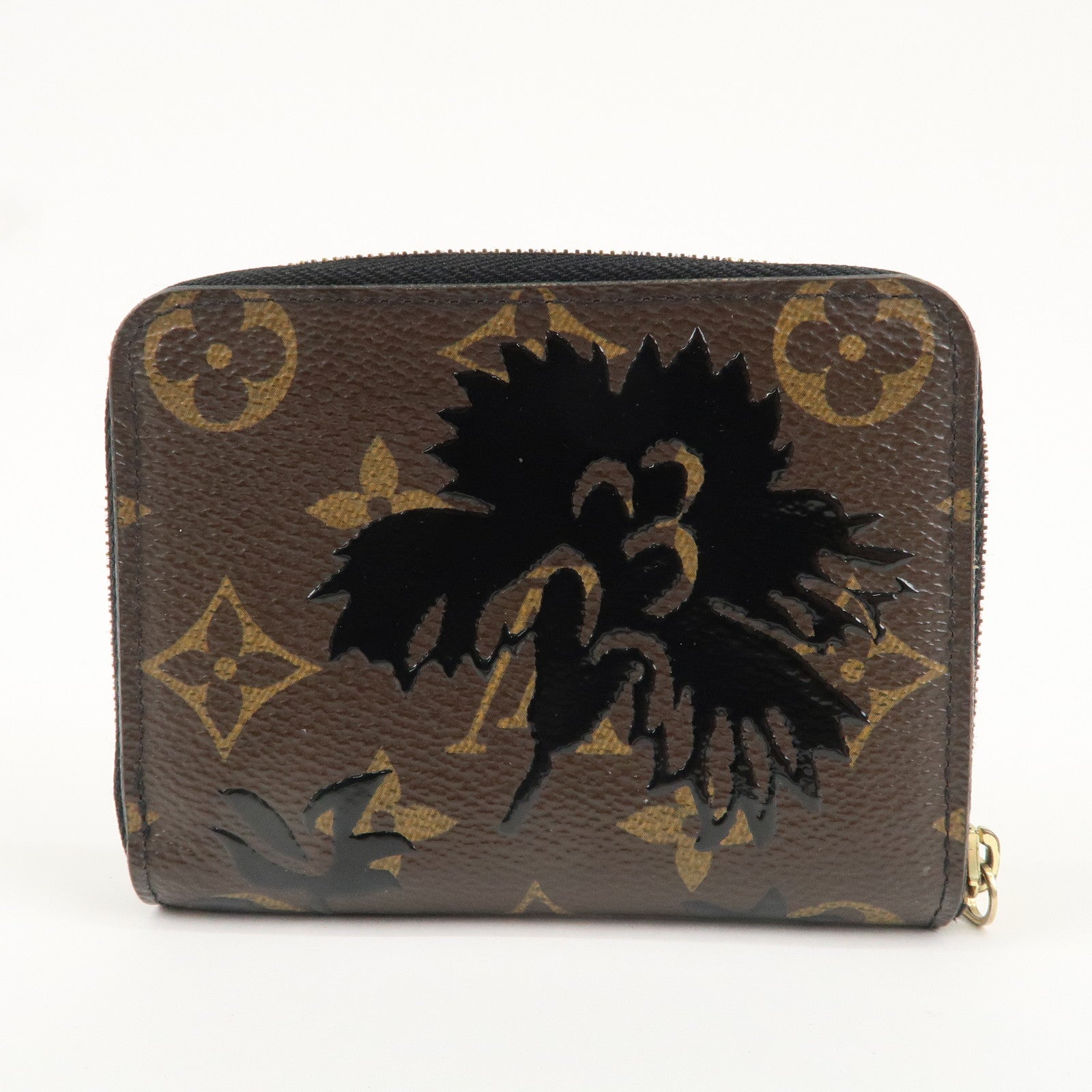 Louis Vuitton Monogram Blossom Zippy Coin Purse Brown M62547