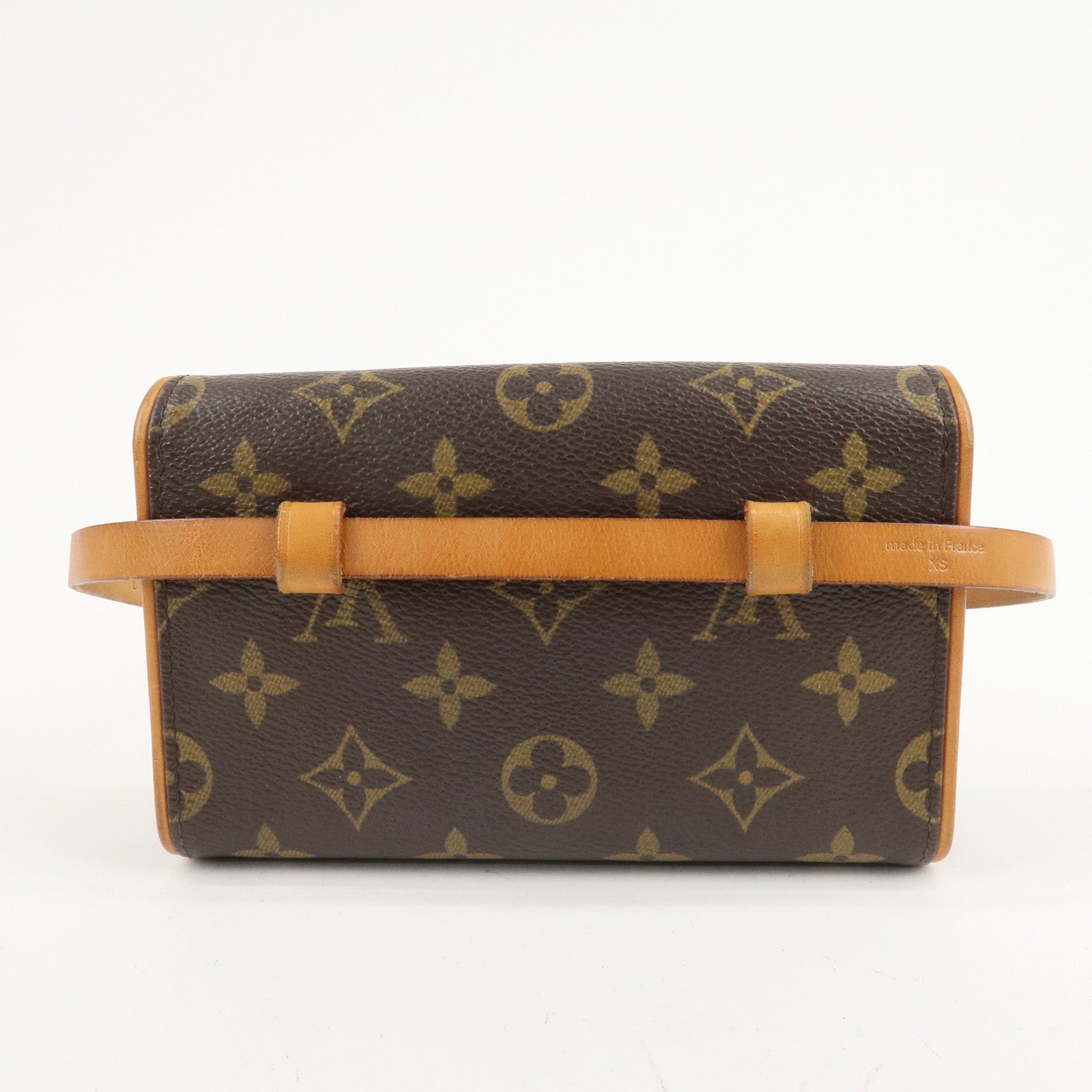 Louis Vuitton Monogram Pochette Florentine Waist Bag BeltXS M51855