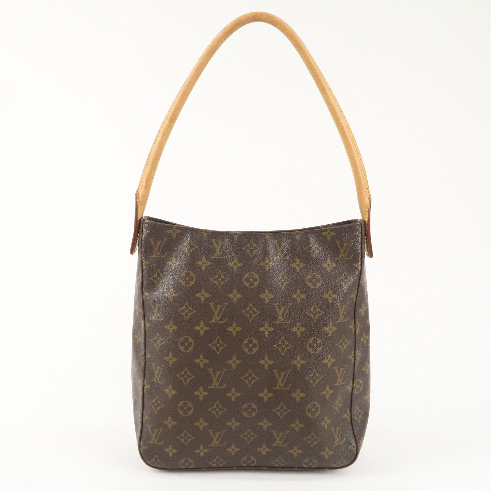 Louis Vuitton Monogram Looping GM Shoulder Bag Brown M51145