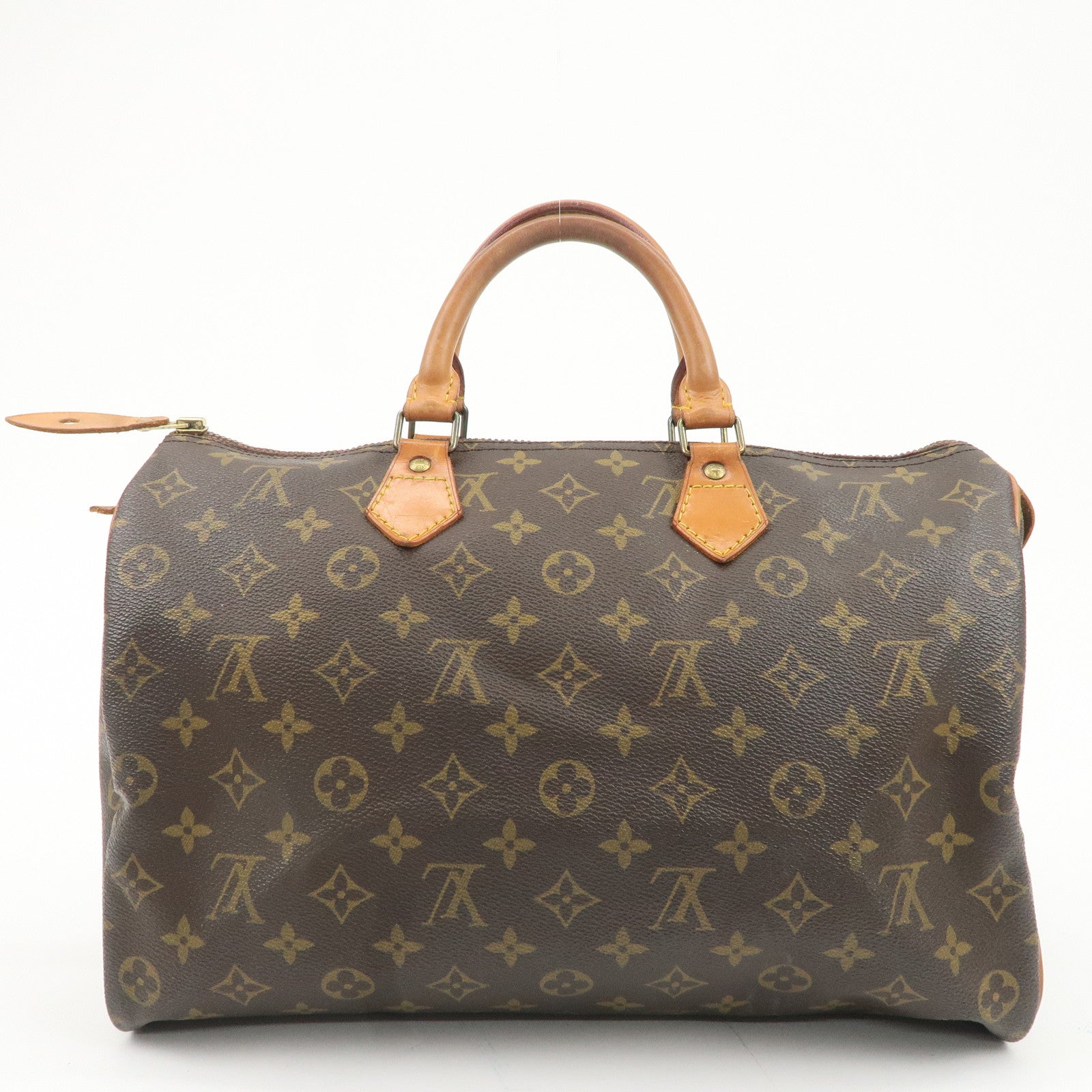 Louis Vuitton Monogram Speedy 35 Hand Bag Boston Bag M41524 Used