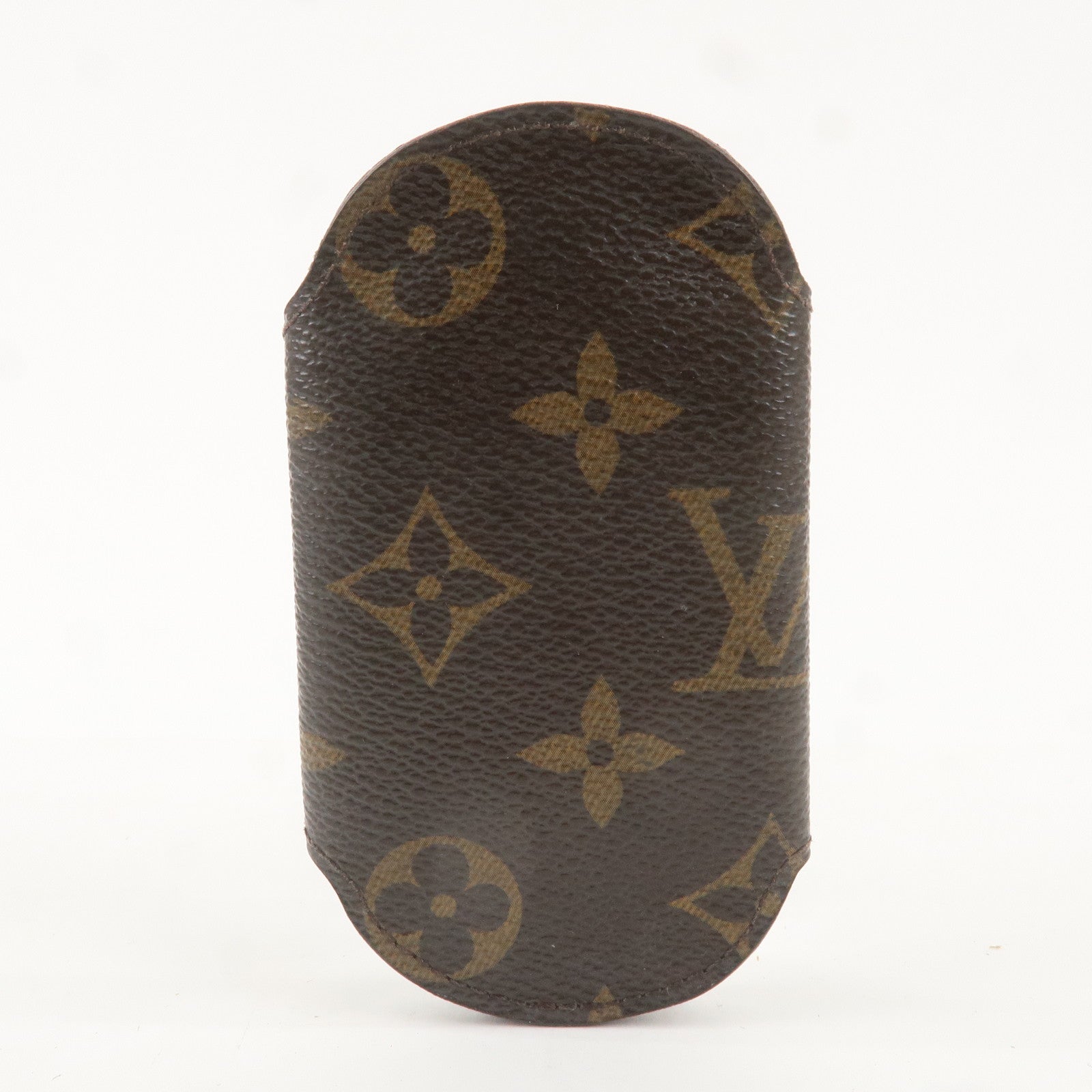 Louis Vuitton Monogram Round PM 4 Key Case Brown M60115