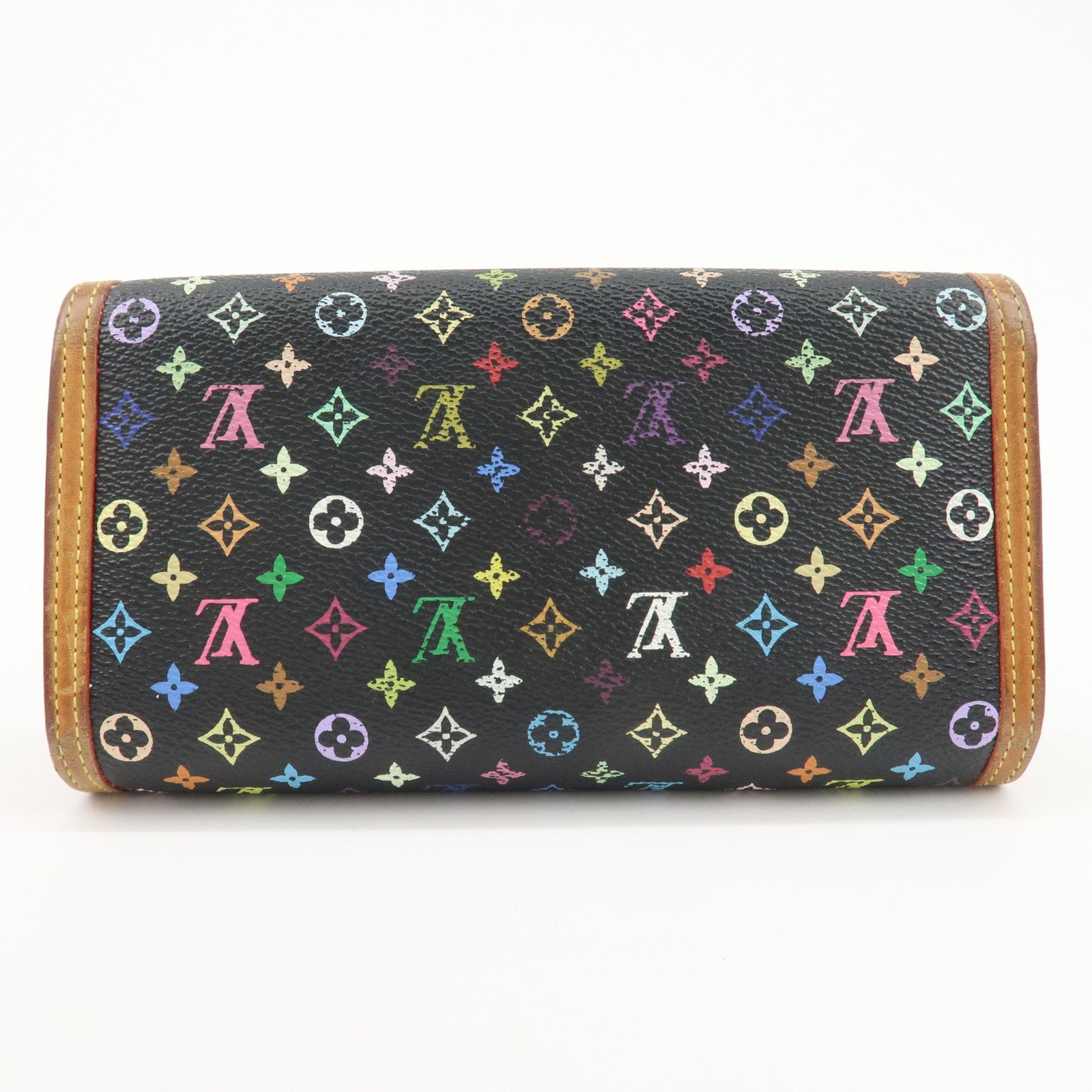 Louis Vuitton Multicolor Porte Trezor International Wallet M92658 Used