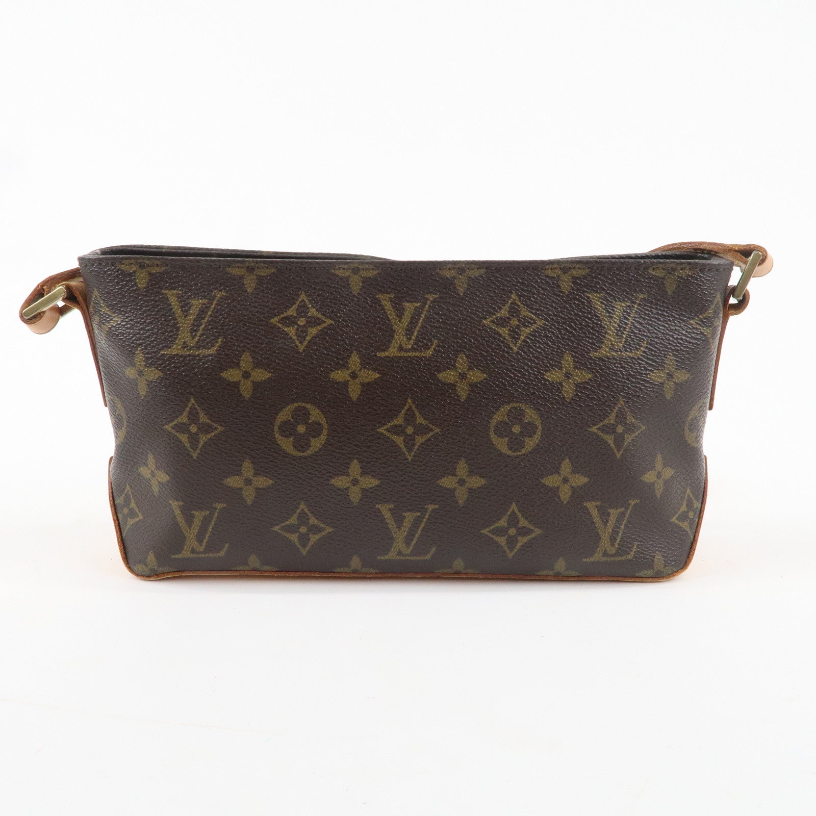 Louis Vuitton Monogram Trotteur Shoulder Bag Brown M51240