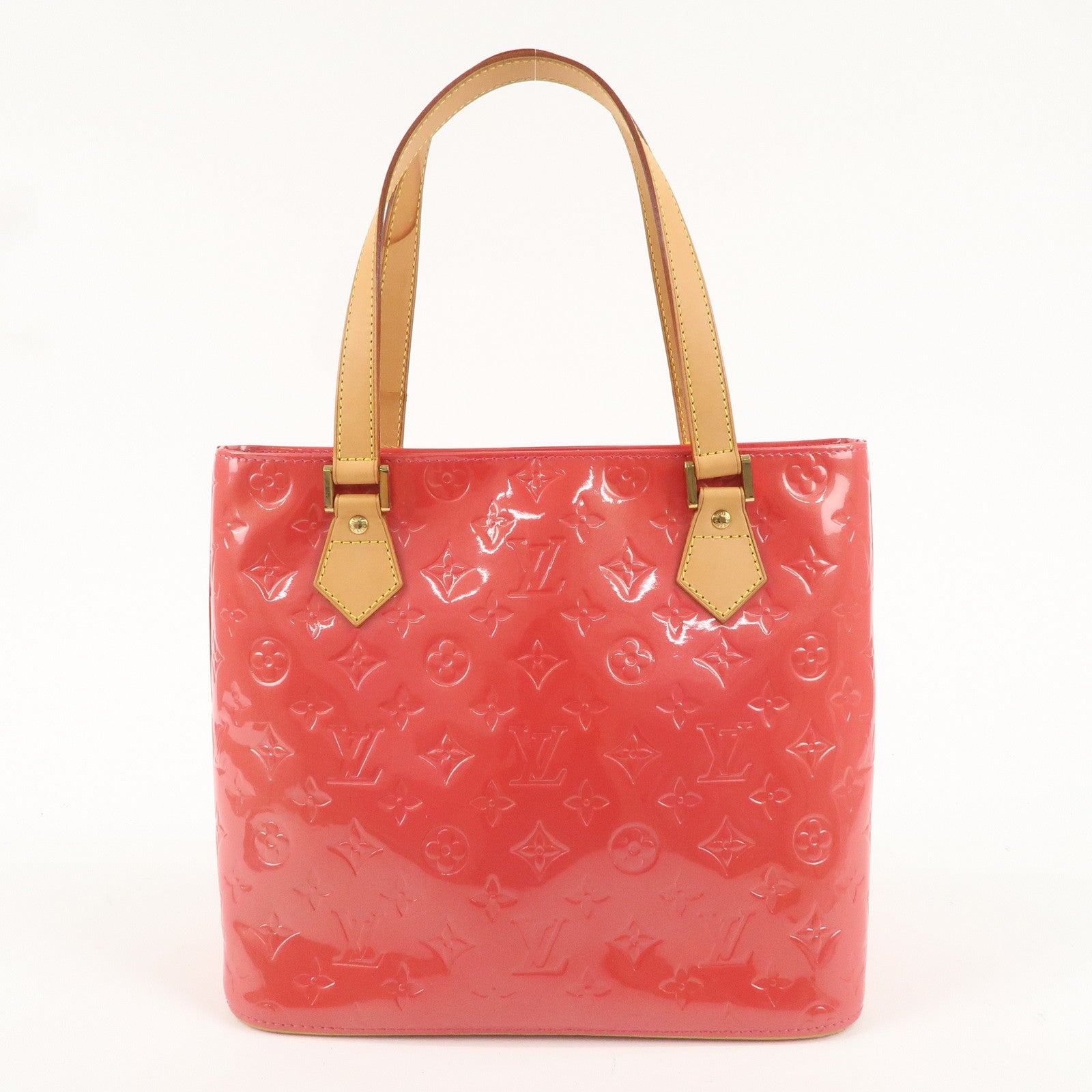 Louis Vuitton Monogram Vernis Houston Tote Bag Framboise M9135F