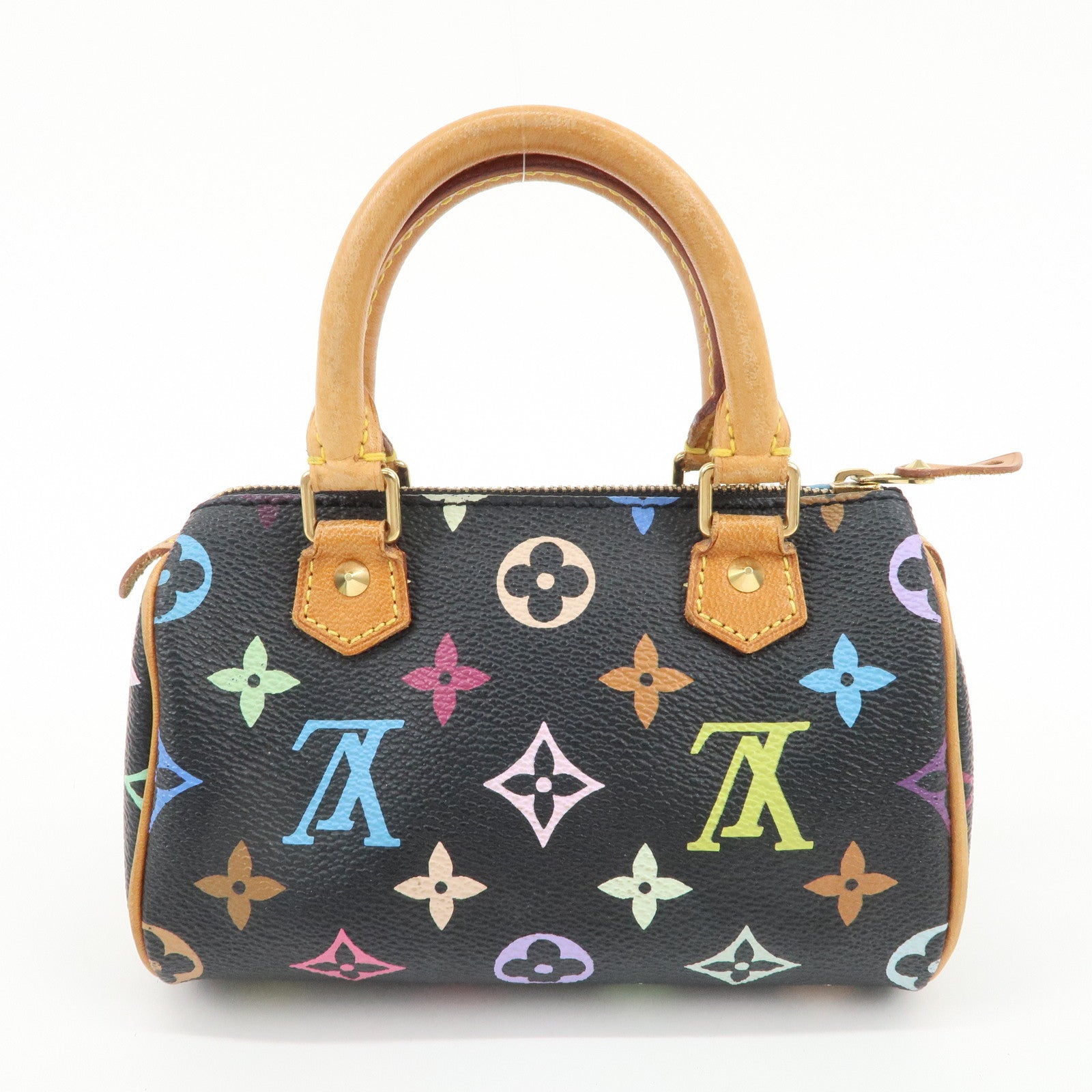 Louis Vuitton Monogram Multicolor Mini Speedy J00145 M92644 Used