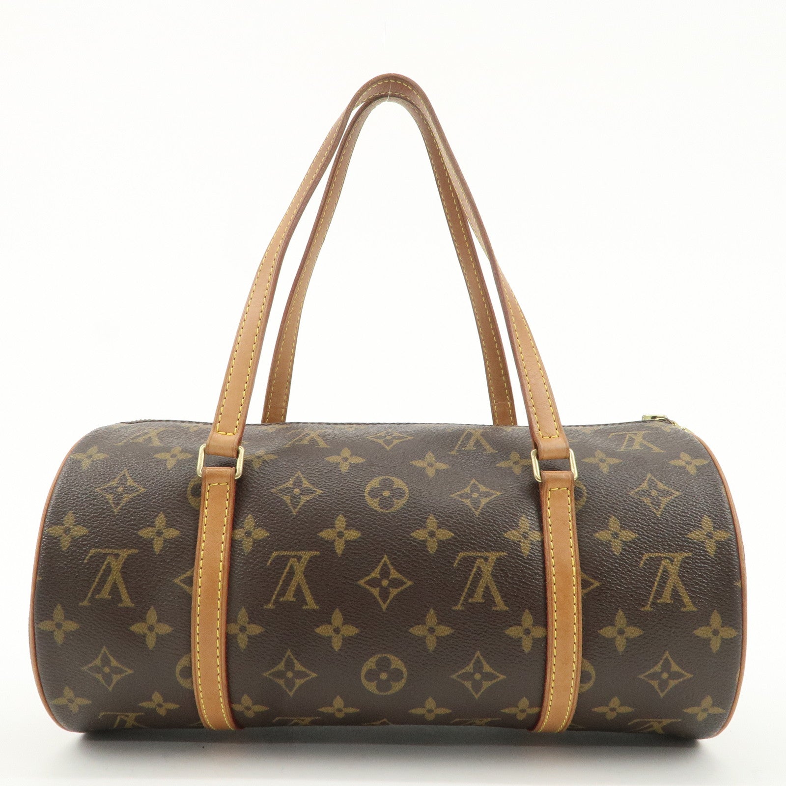 Louis Vuitton Monogram Papillon 30 Hand Bag New Style M51385 Used