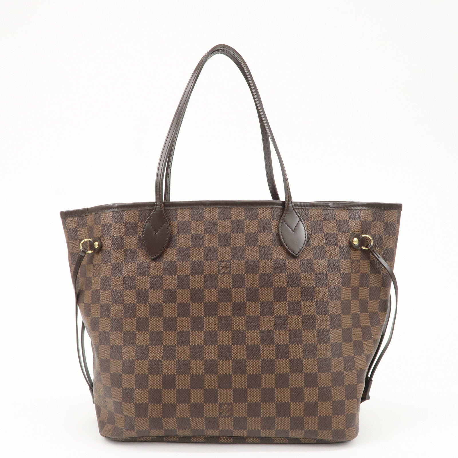 Louis Vuitton Damier Neverfull MM Tote Bag N51105 Used