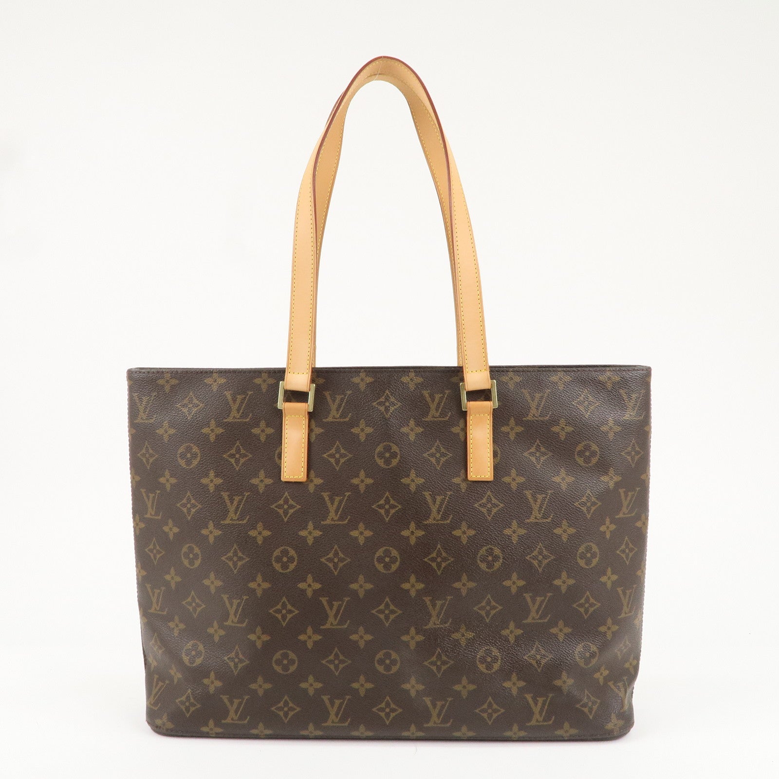 Louis Vuitton Monogram Luco Tote Bag Hand Bag Brown M51155