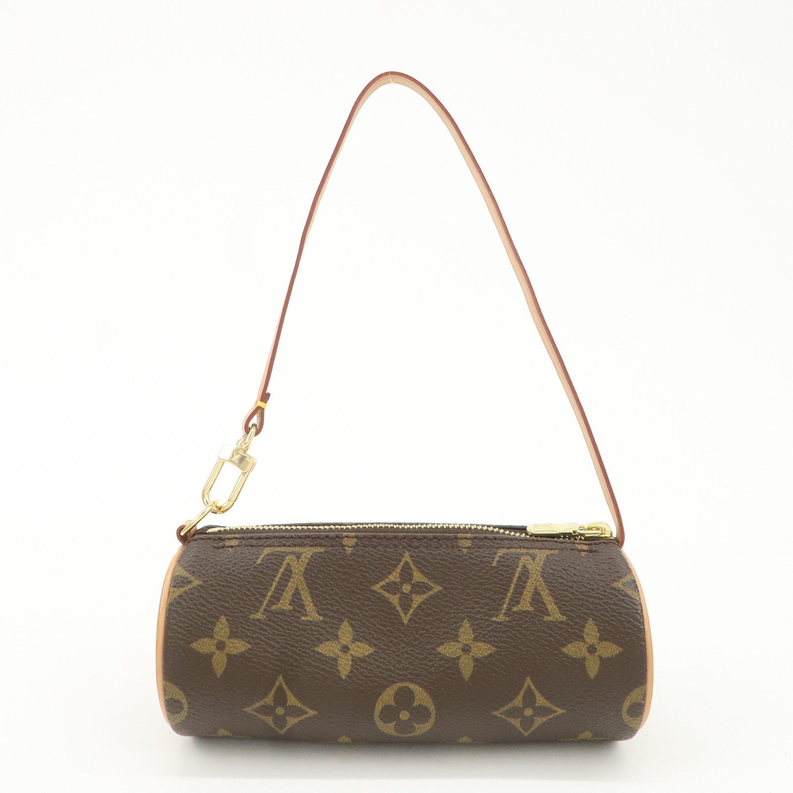 Louis Vuitton Monogram Mini Pouch for Papillon Bag Brown Used