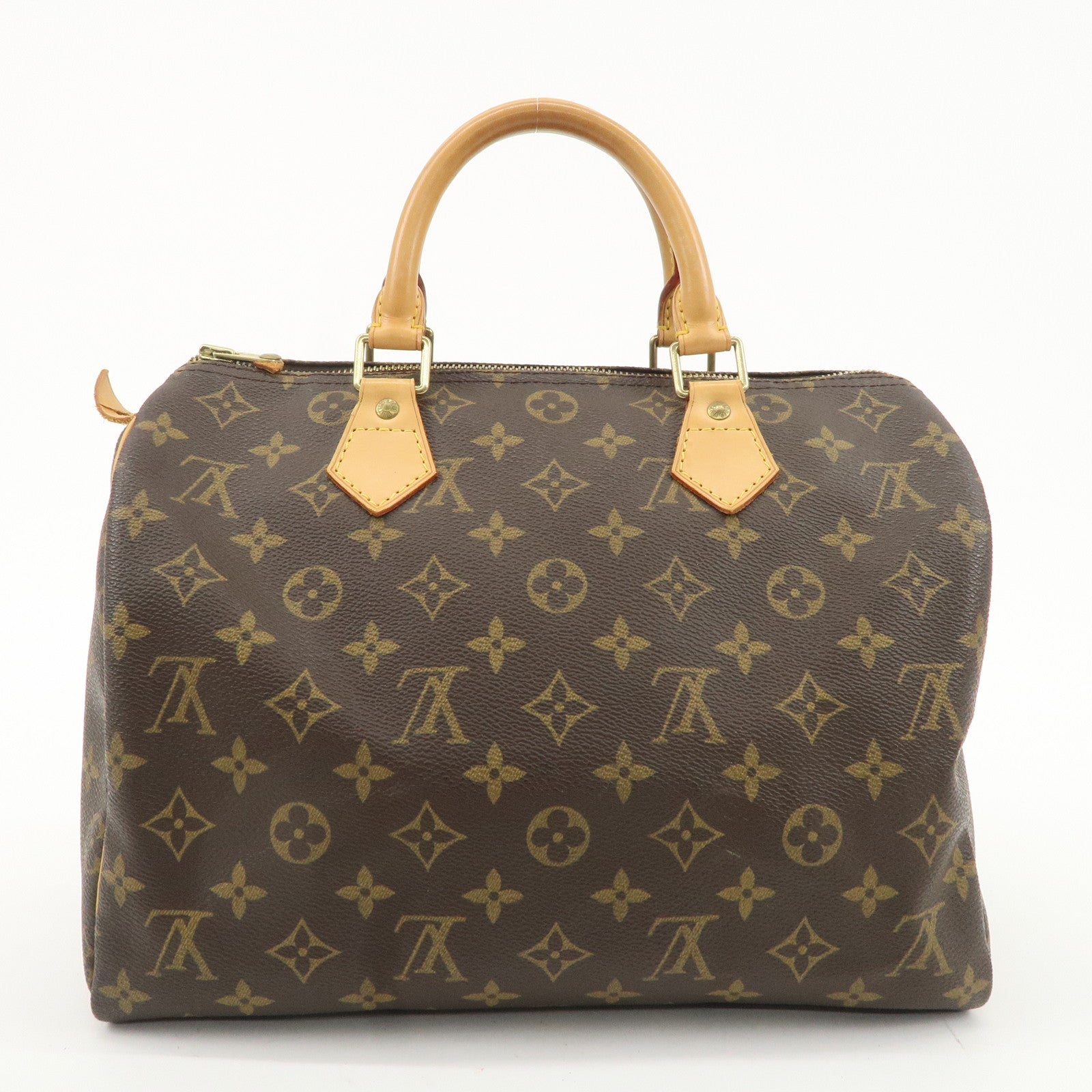 Louis Vuitton Monogram Speedy 30 Hand Bag Boston Bag M41526 Used