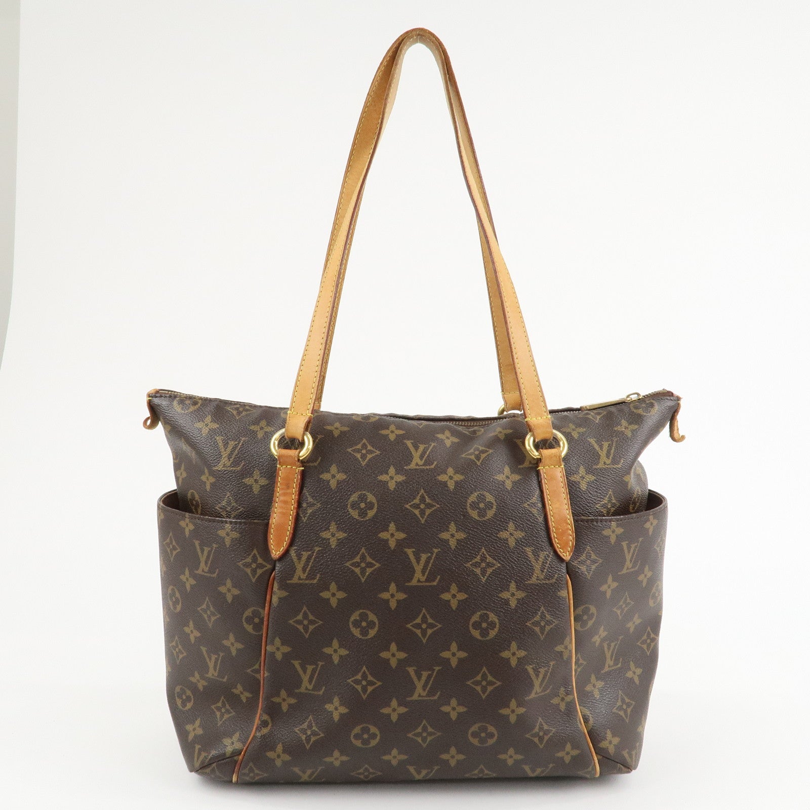 Louis Vuitton Monogram Totally MM Tote Bag Hand Bag M56689 Used