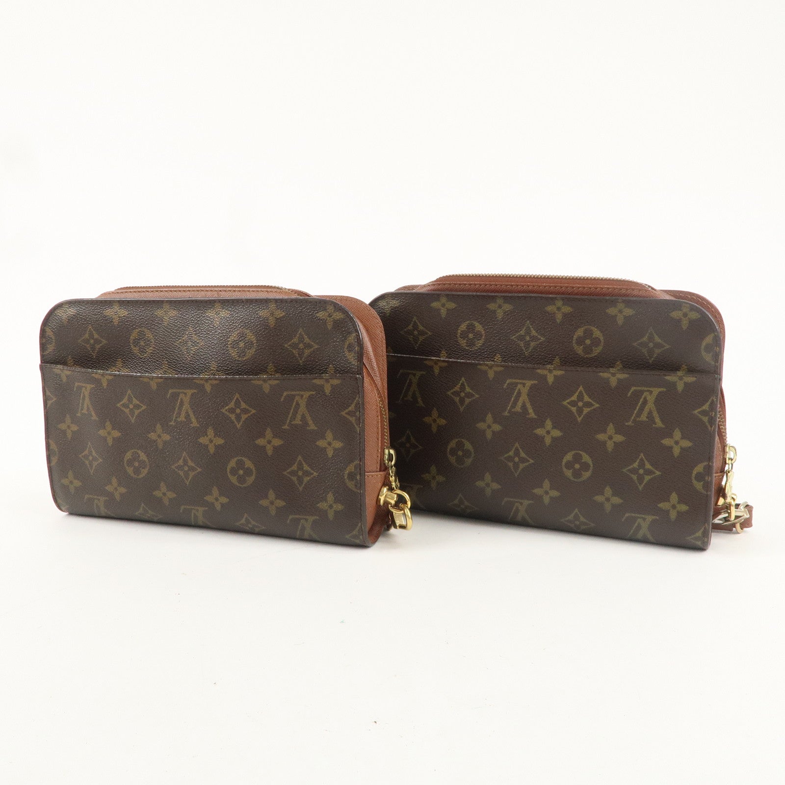 Louis Vuitton Monogram Set of 2 Orsay Clutch Bag M51790