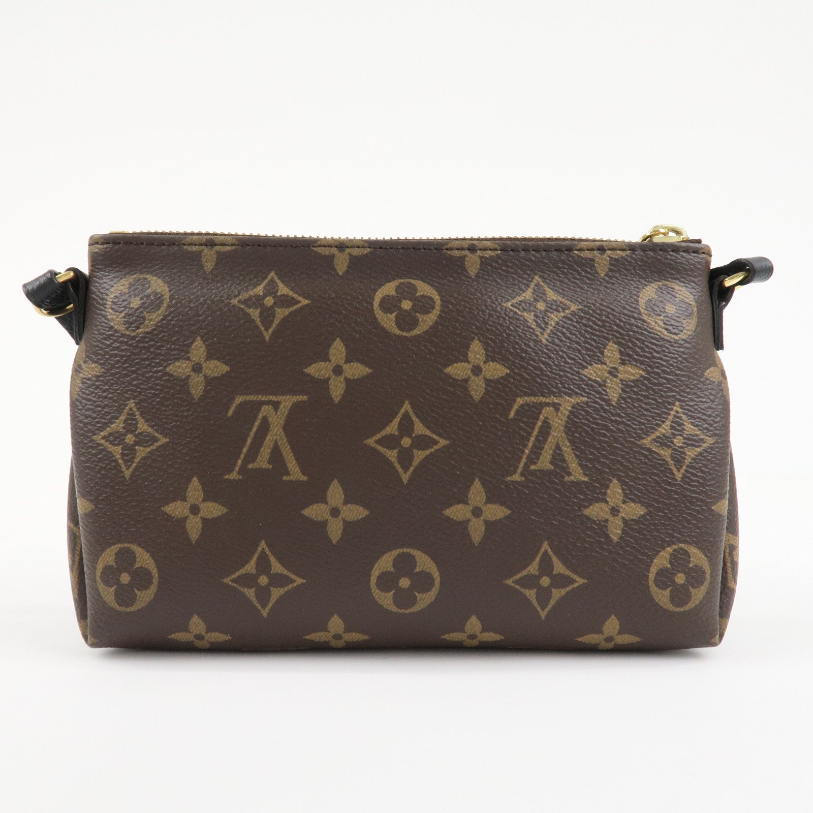 Louis Vuitton Monogram Pallas Uniforms Shoulder Bag Noir Used