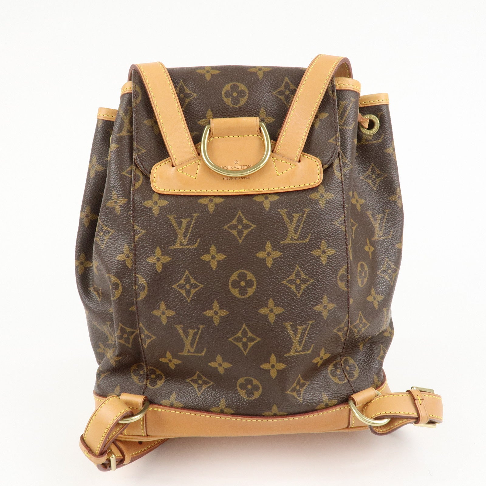 Louis Vuitton Monogram Montsouris MM Back Pack M51136 Used