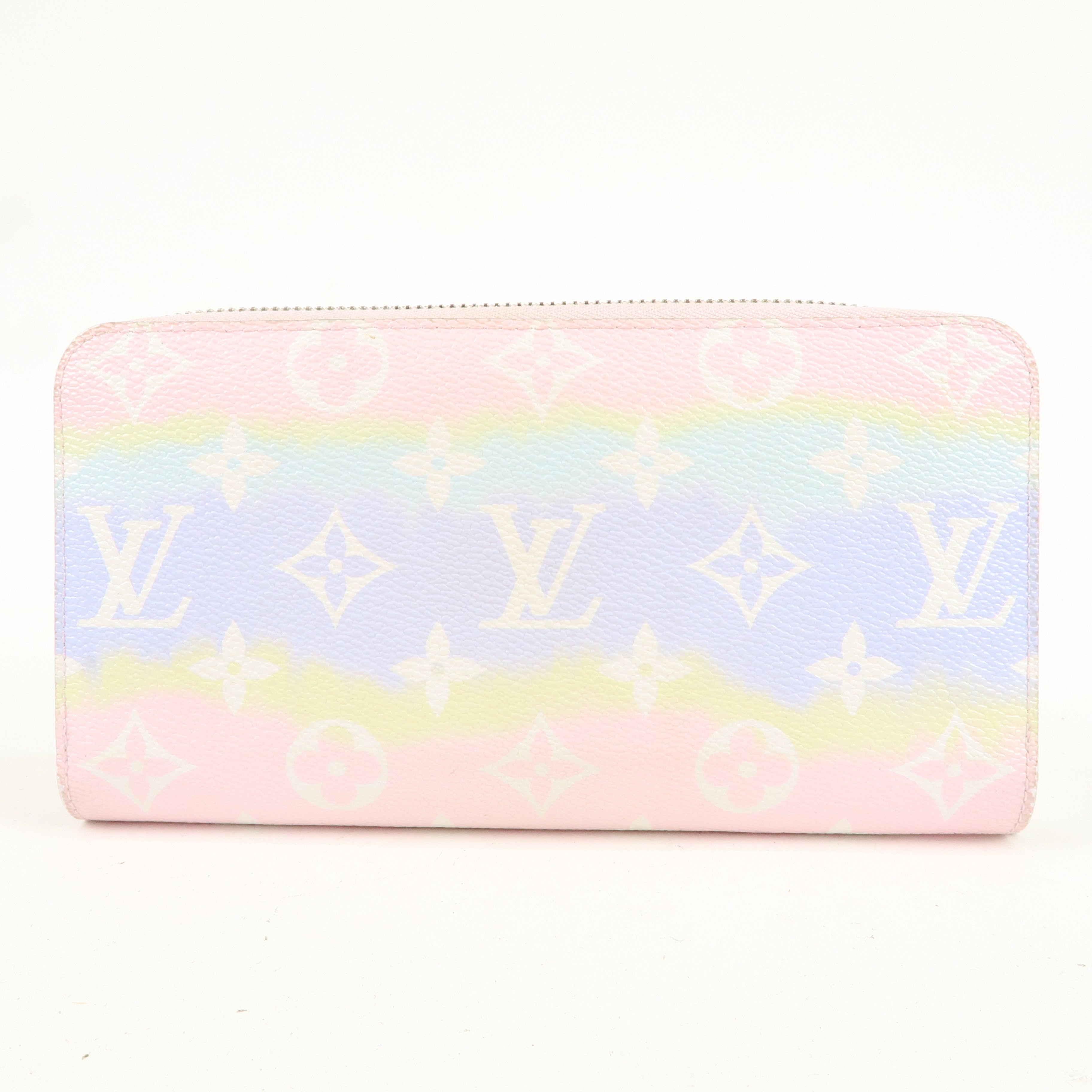 Louis Vuitton Monogram Escal Zippy Wallet Pastel Pink M69100