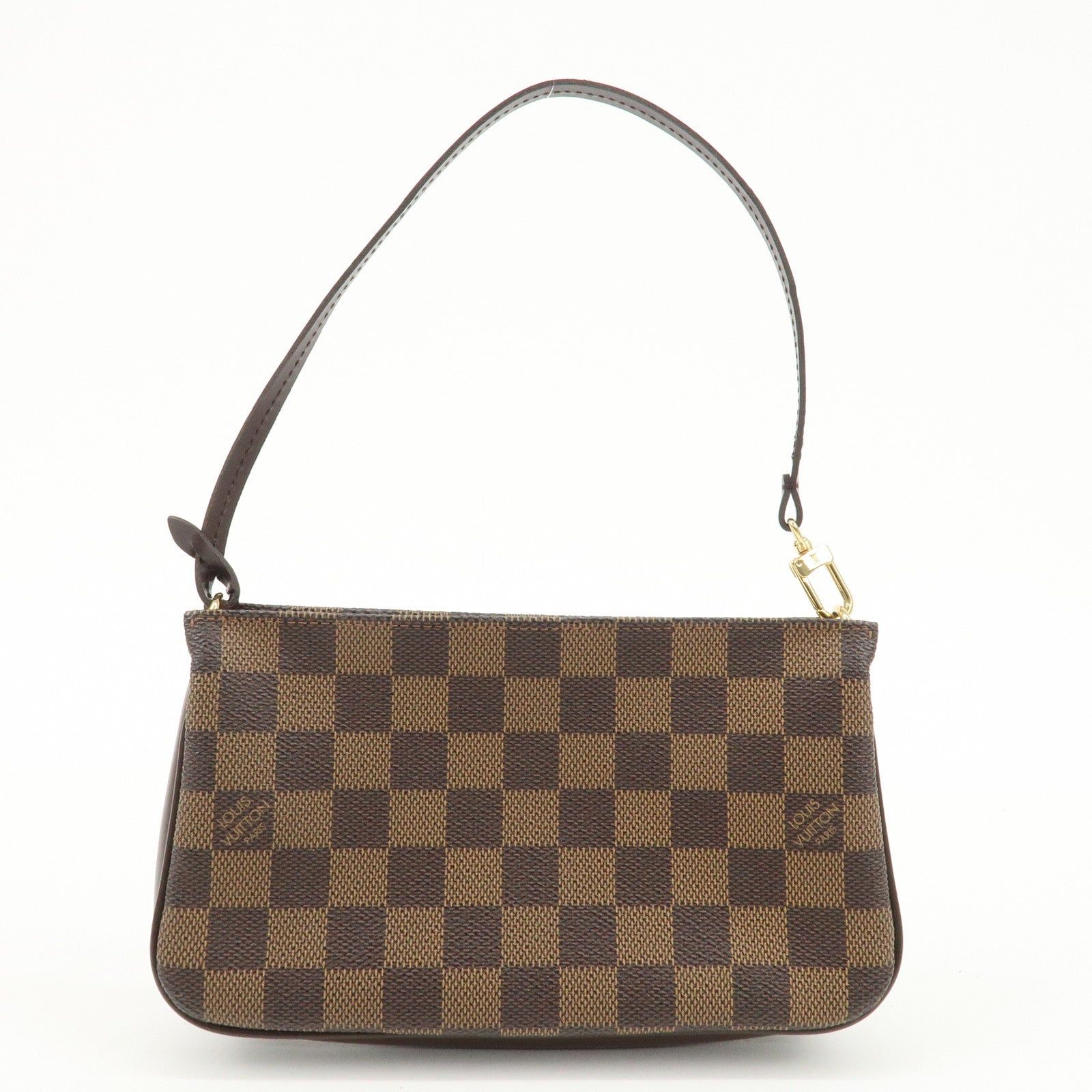 Louis Vuitton Damier Navona Accessoires Pouch Hand Bag N51983 Used