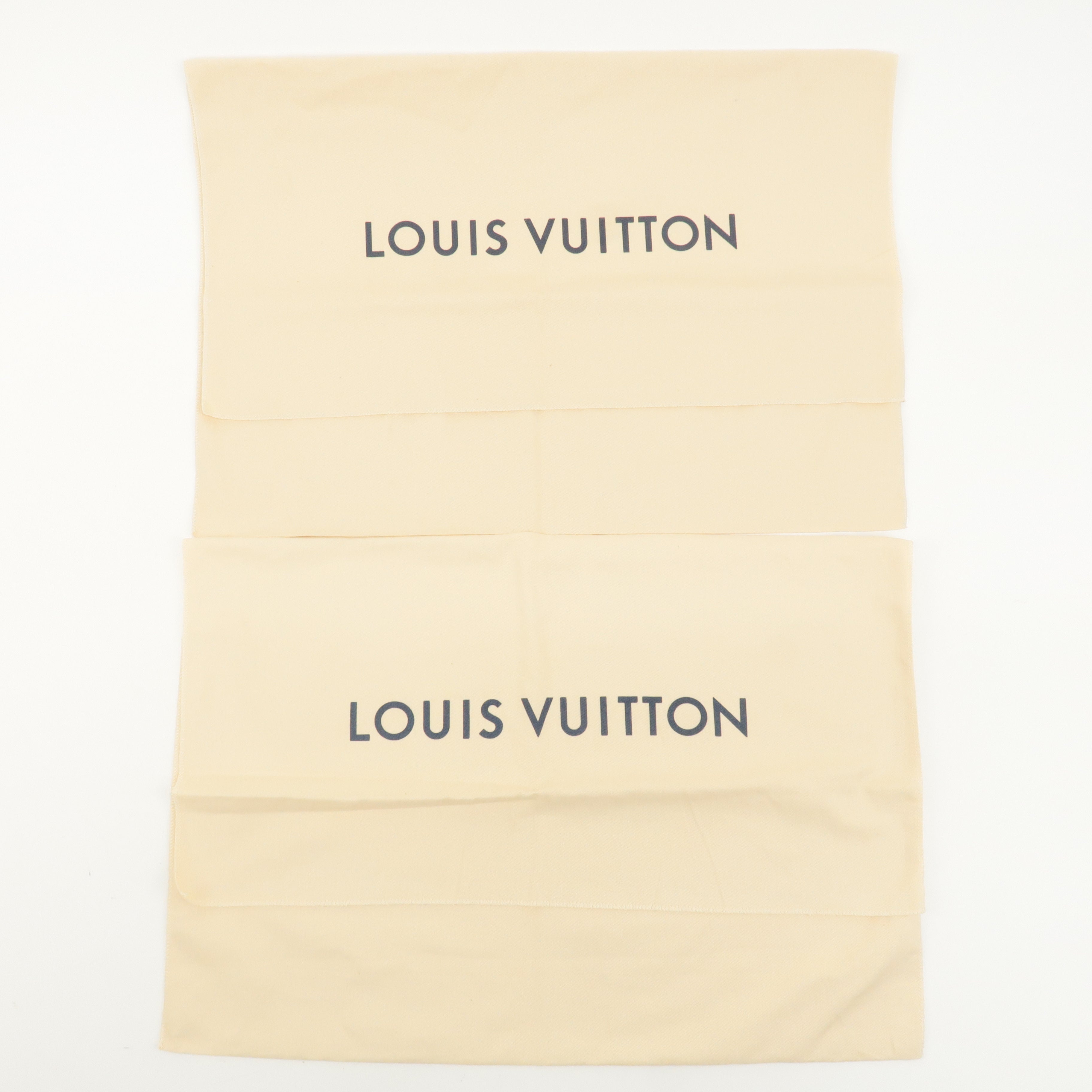 Louis Vuitton Set of 10 Storage Bag Dust Bag New Model Beige