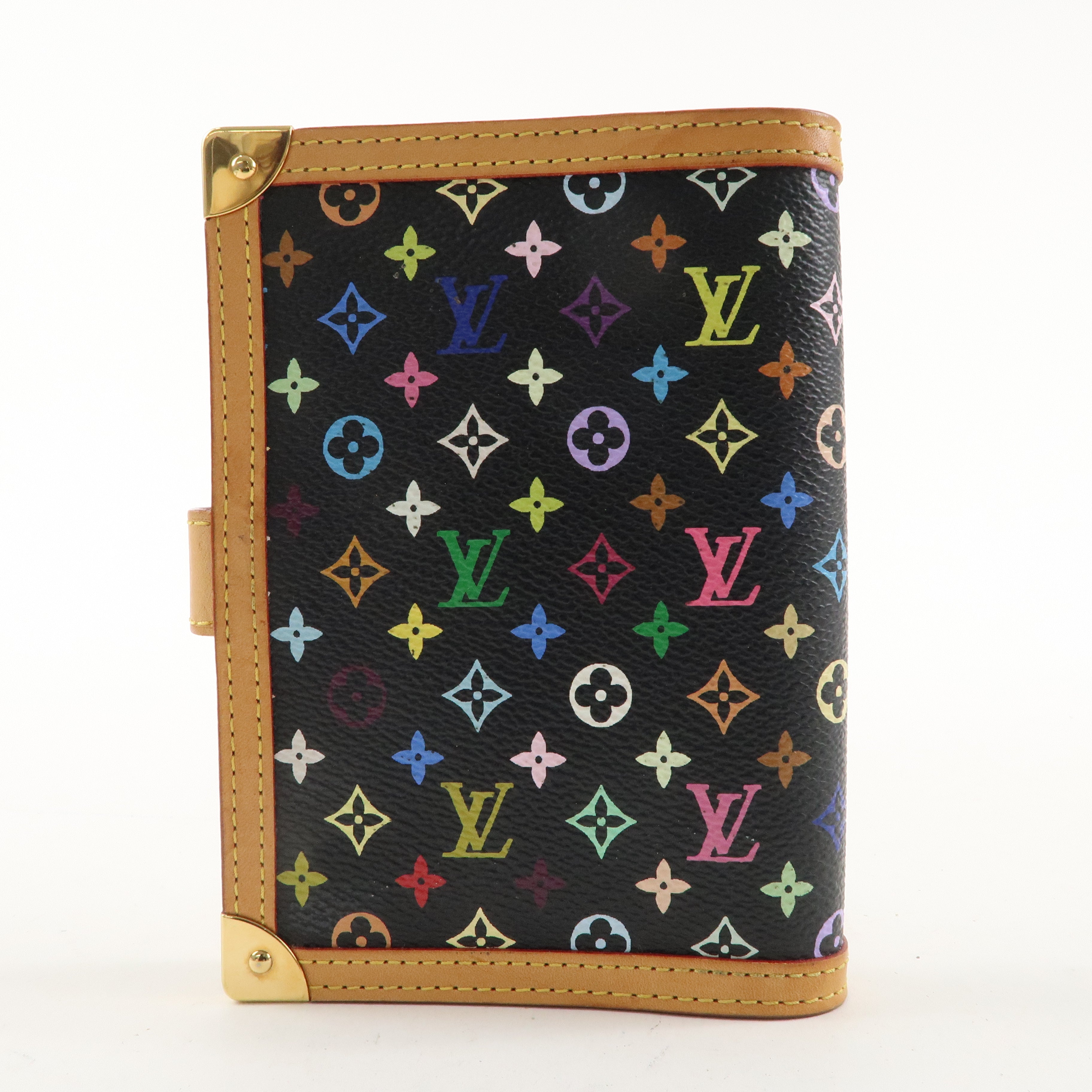 Louis Vuitton Monogram Multi Color Agenda PM Planner Cover R20895